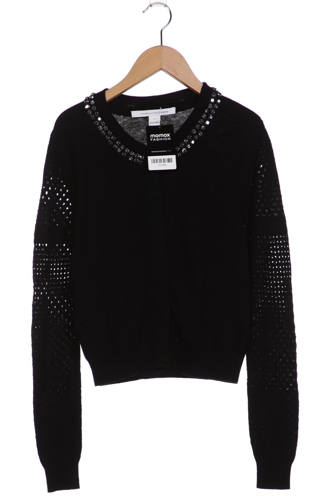 

Diane VON Furstenberg Damen Strickjacke, schwarz, Gr. 36