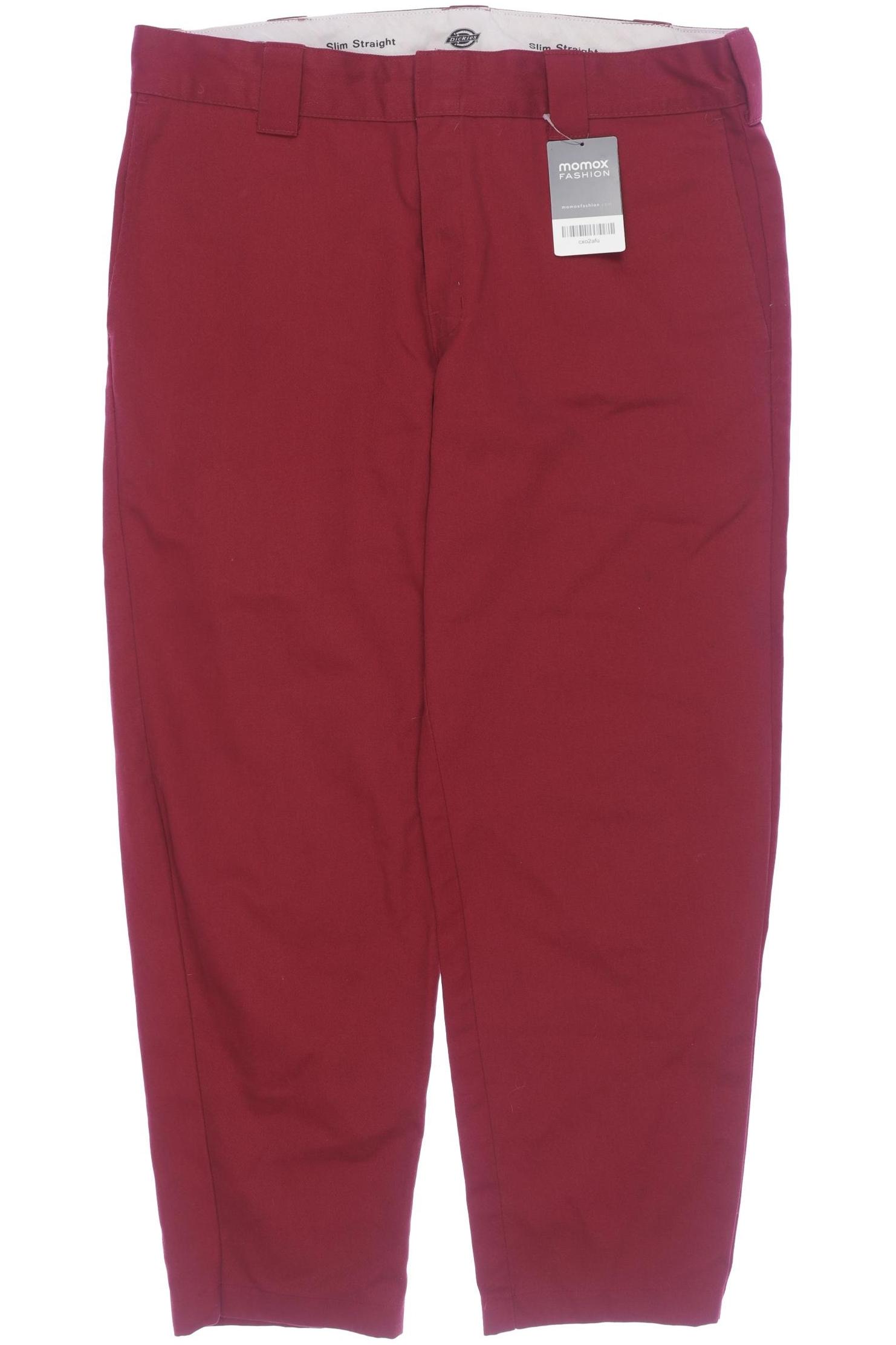 Thumbnail - Dickies Herren Stoffhose, rot, Gr. 34