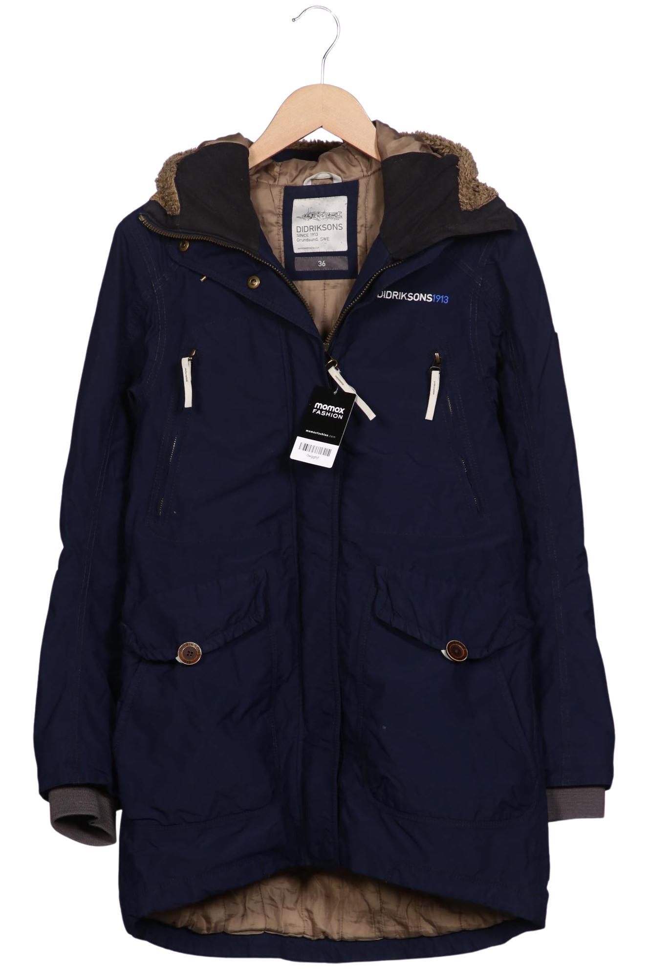 

Didriksons Damen Mantel, marineblau, Gr. 36