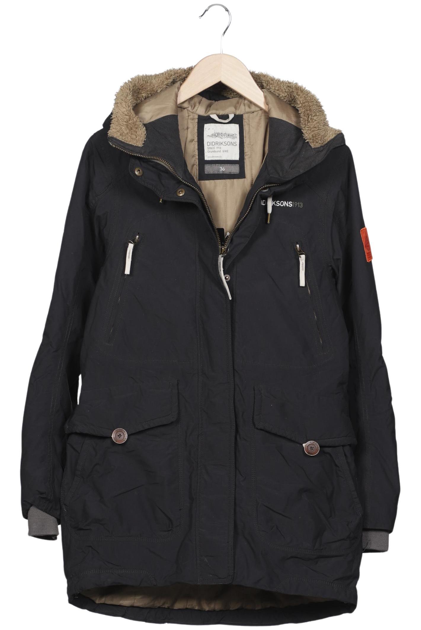 

Didriksons Damen Mantel, schwarz, Gr. 36