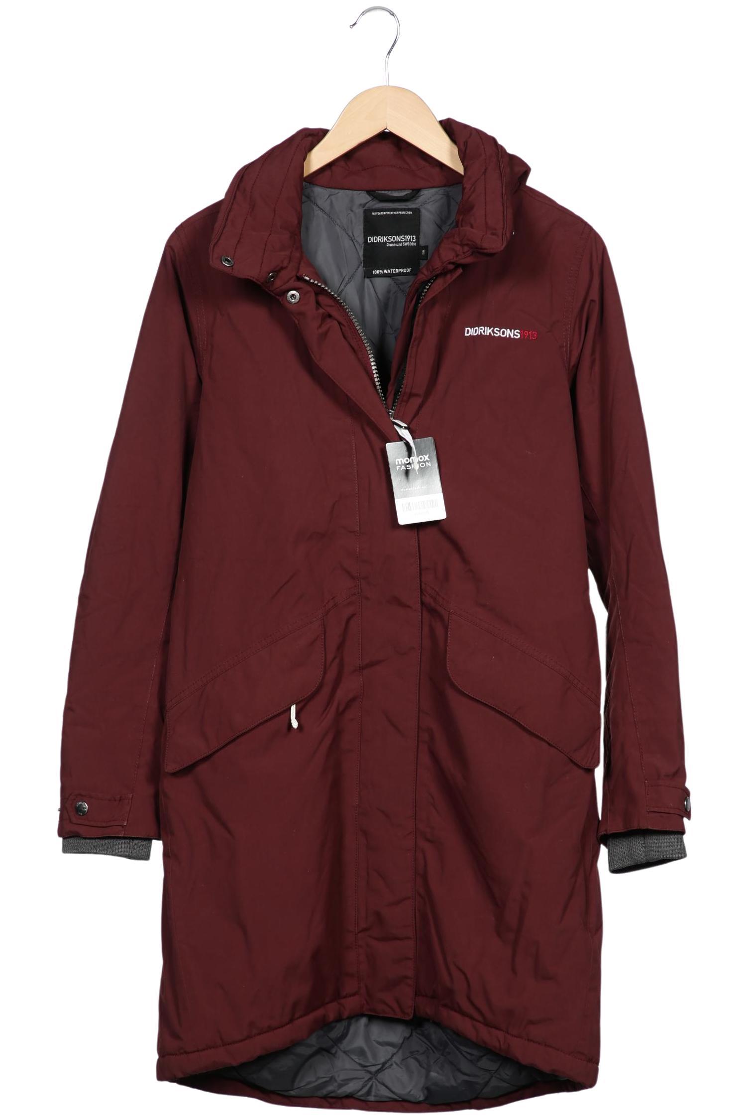 

Didriksons Damen Mantel, bordeaux, Gr. 38
