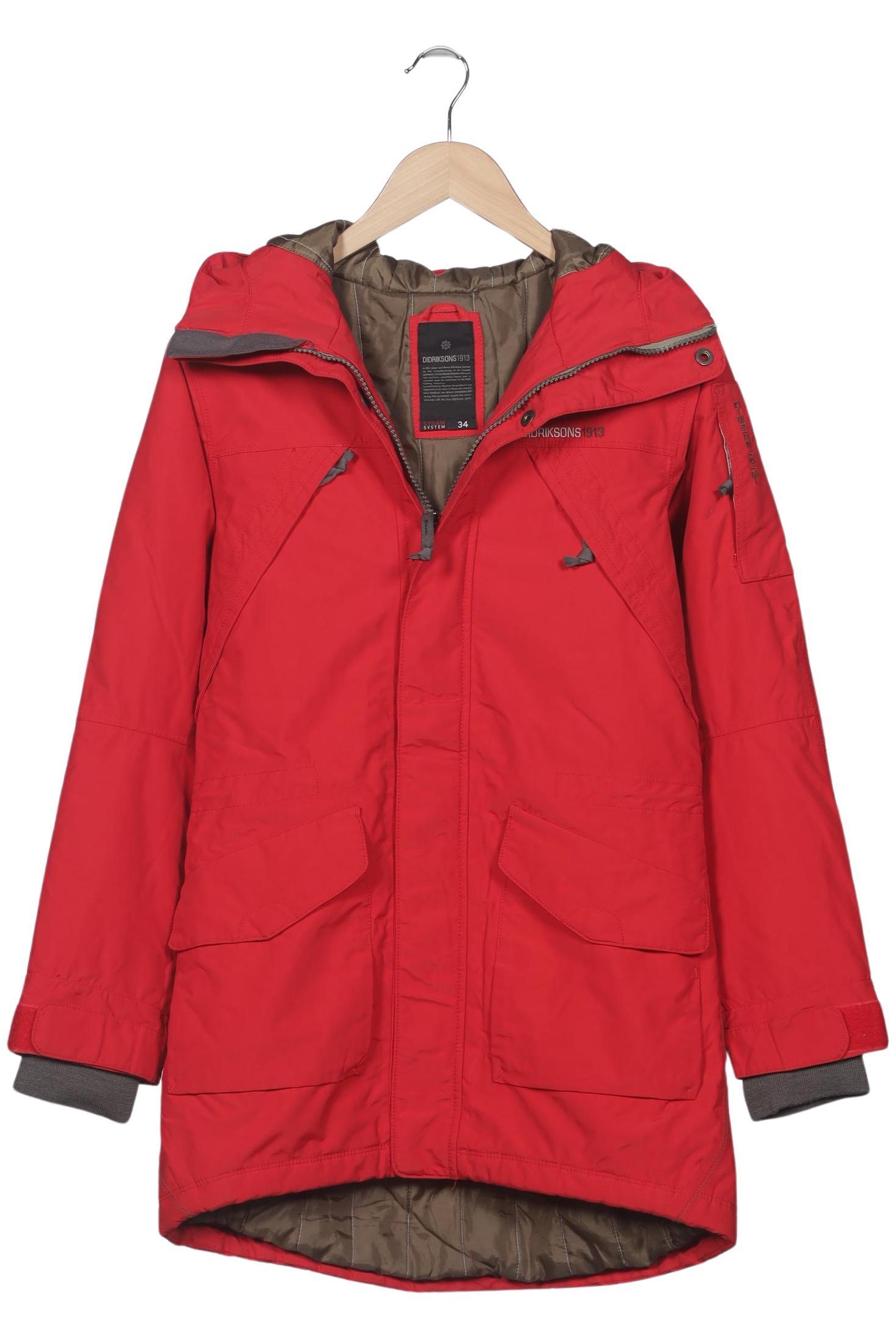 

Didriksons Damen Mantel, rot, Gr. 34