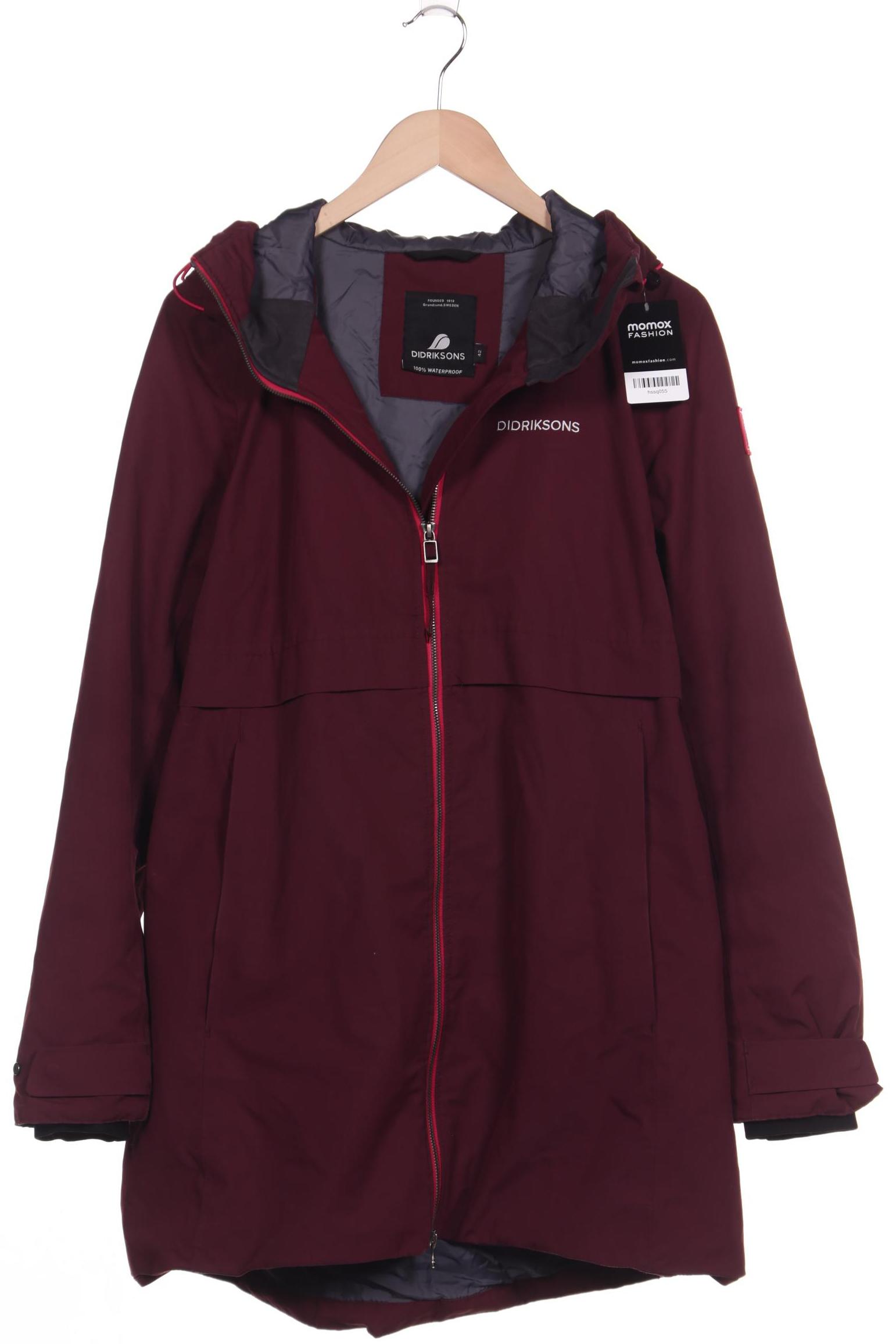 

Didriksons Damen Mantel, bordeaux, Gr. 42