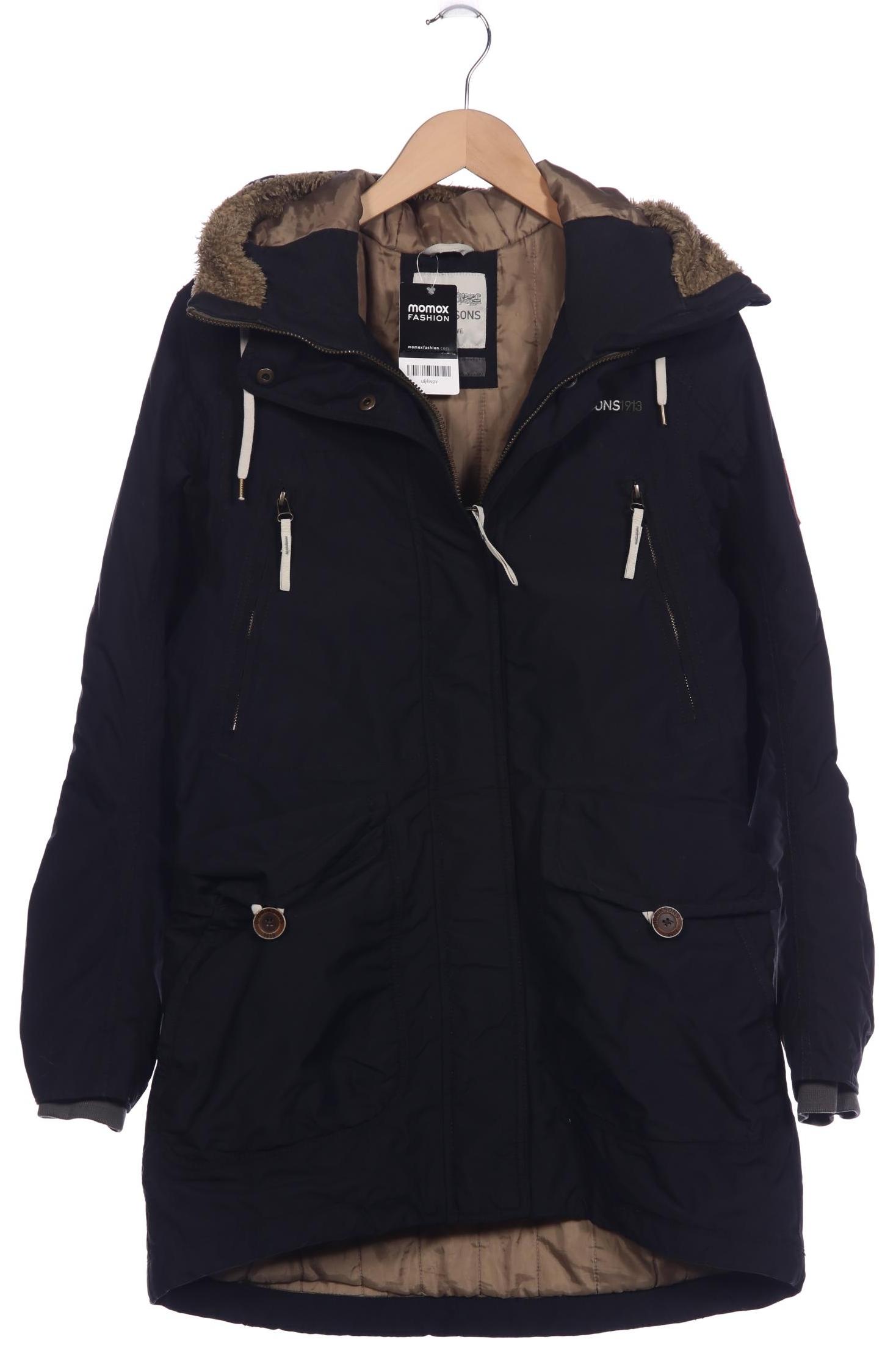 

Didriksons Damen Mantel, schwarz, Gr. 38