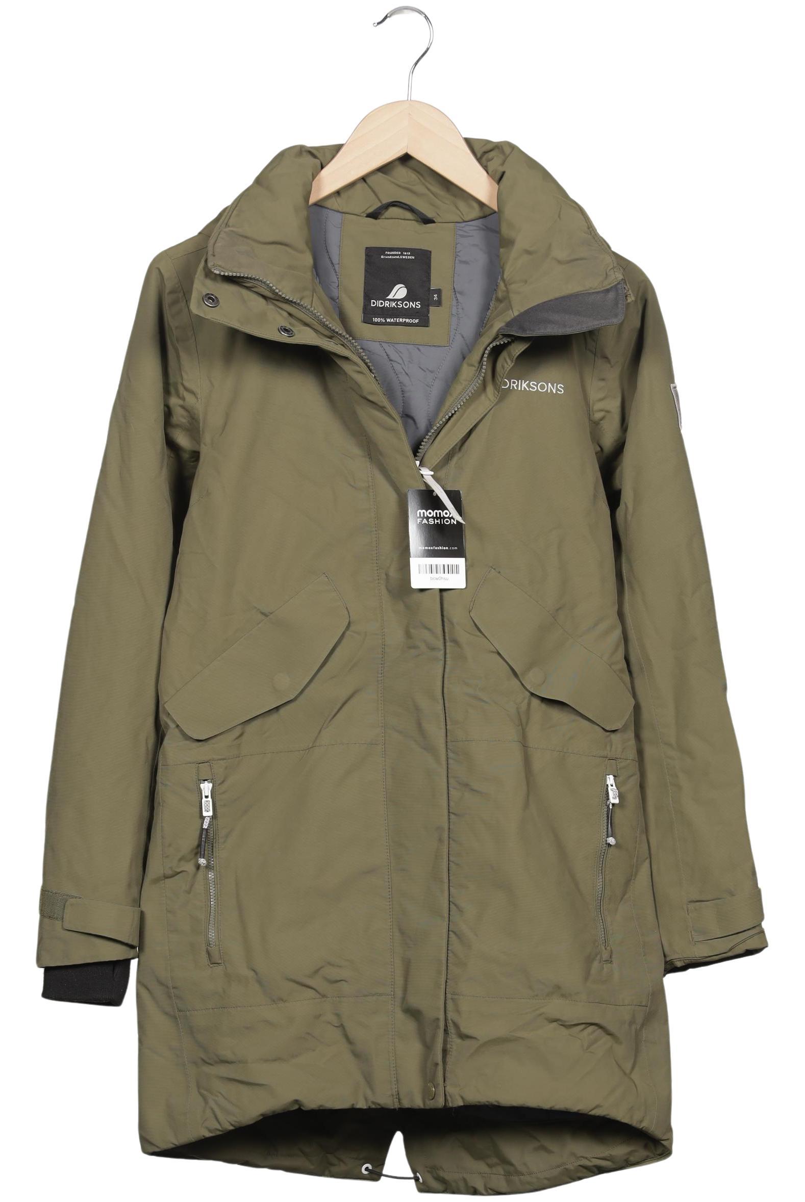 

Didriksons Damen Mantel, grün, Gr. 34