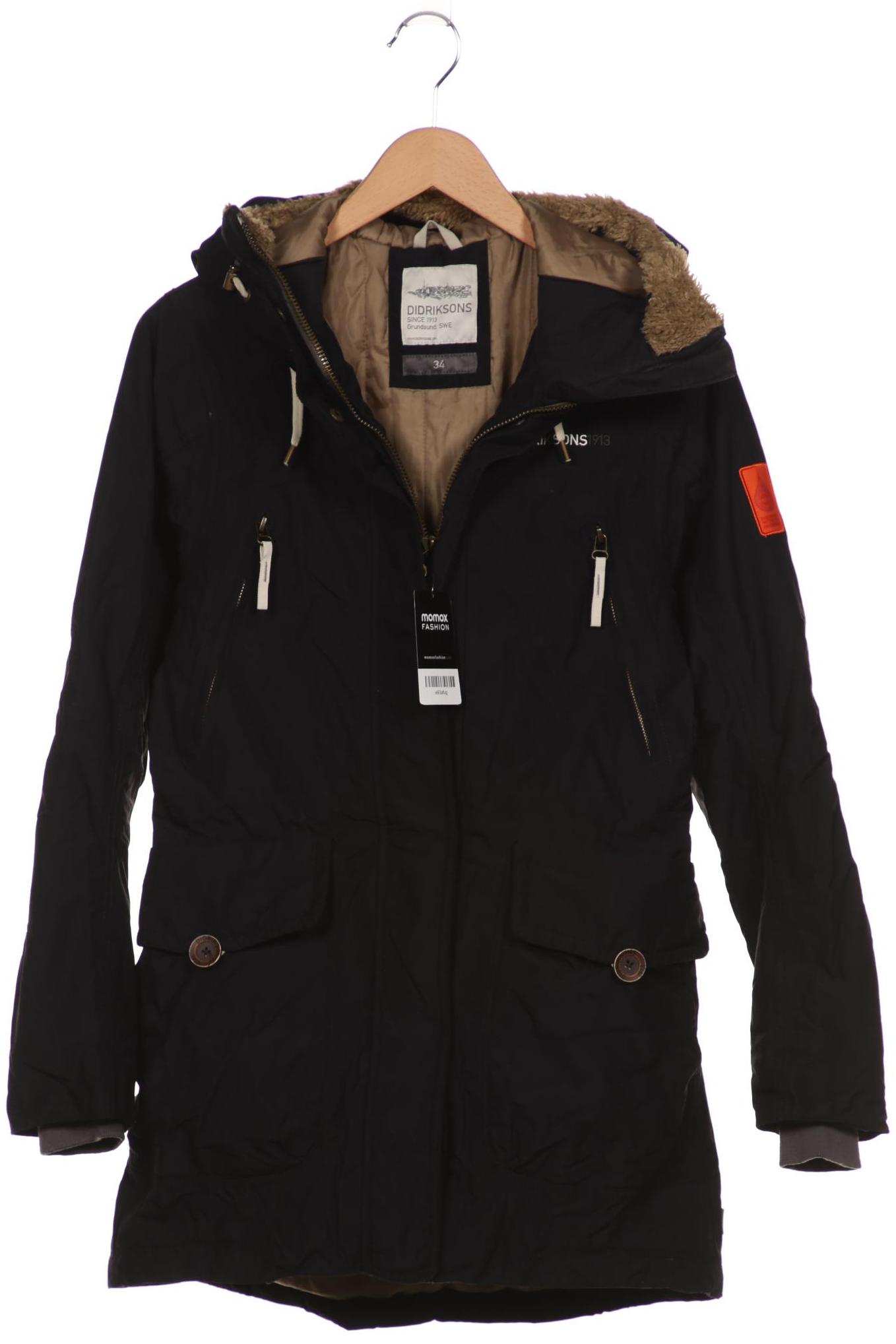 

Didriksons Damen Mantel, schwarz, Gr. 34