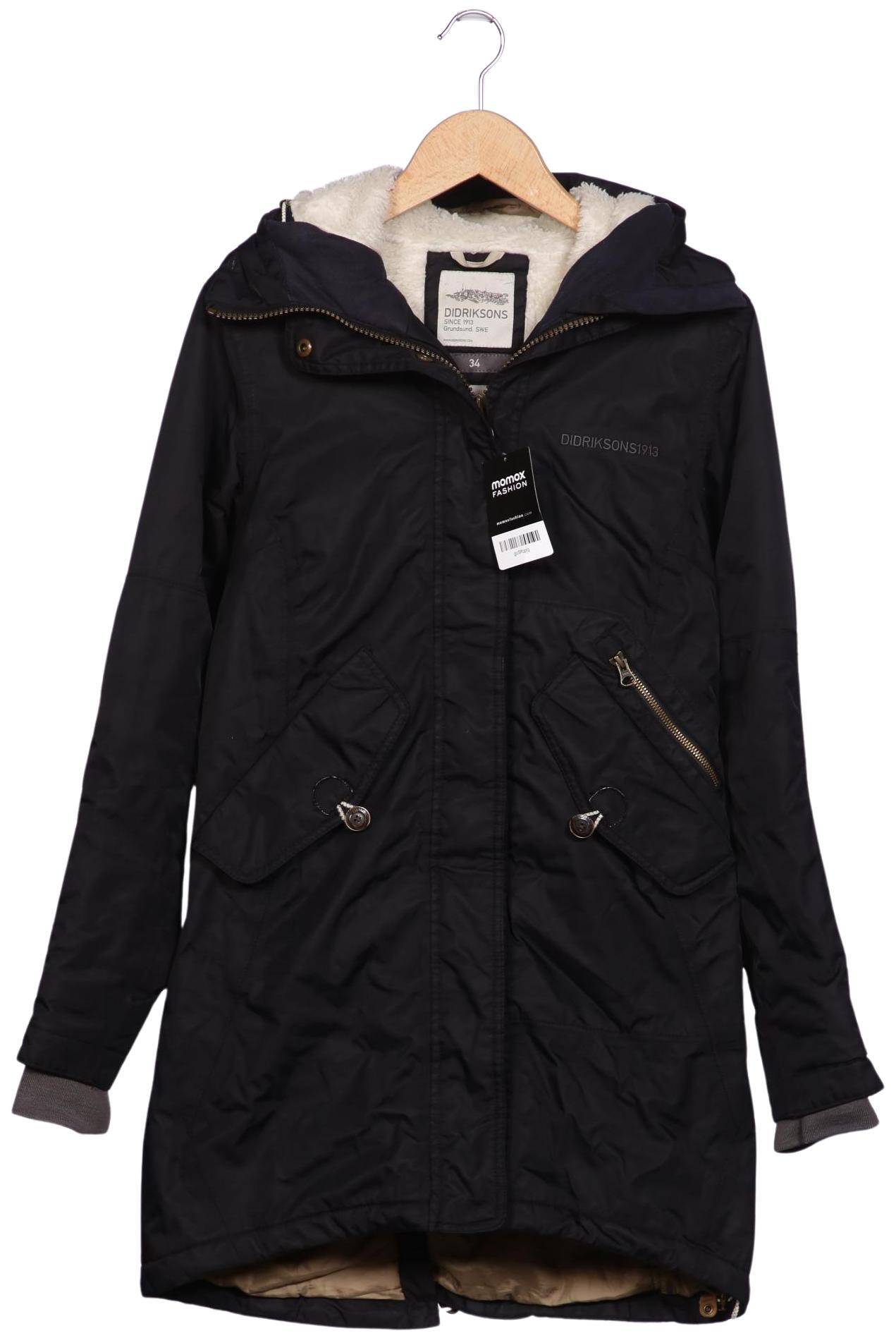

Didriksons Damen Mantel, schwarz, Gr. 34