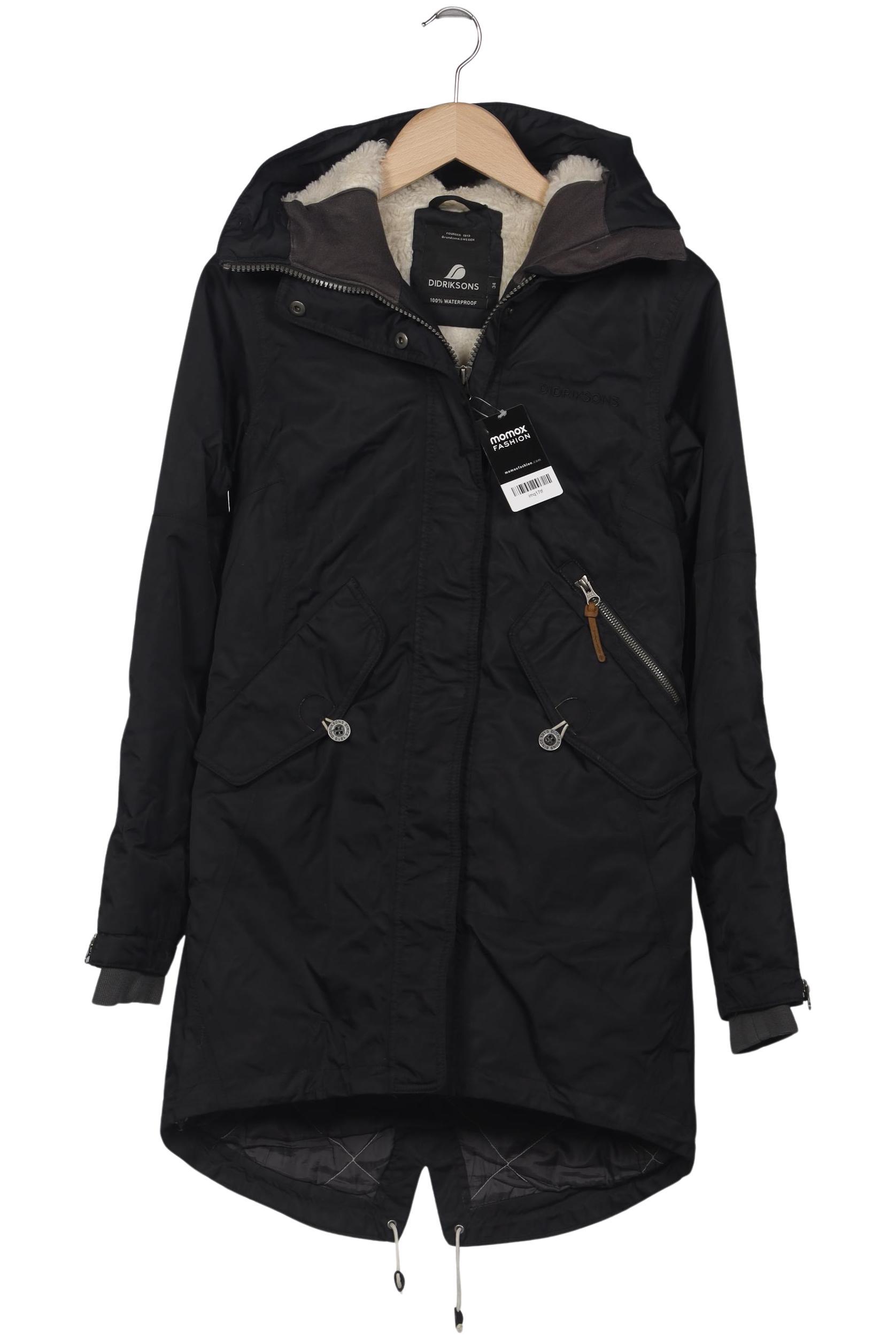 

Didriksons Damen Mantel, schwarz, Gr. 34