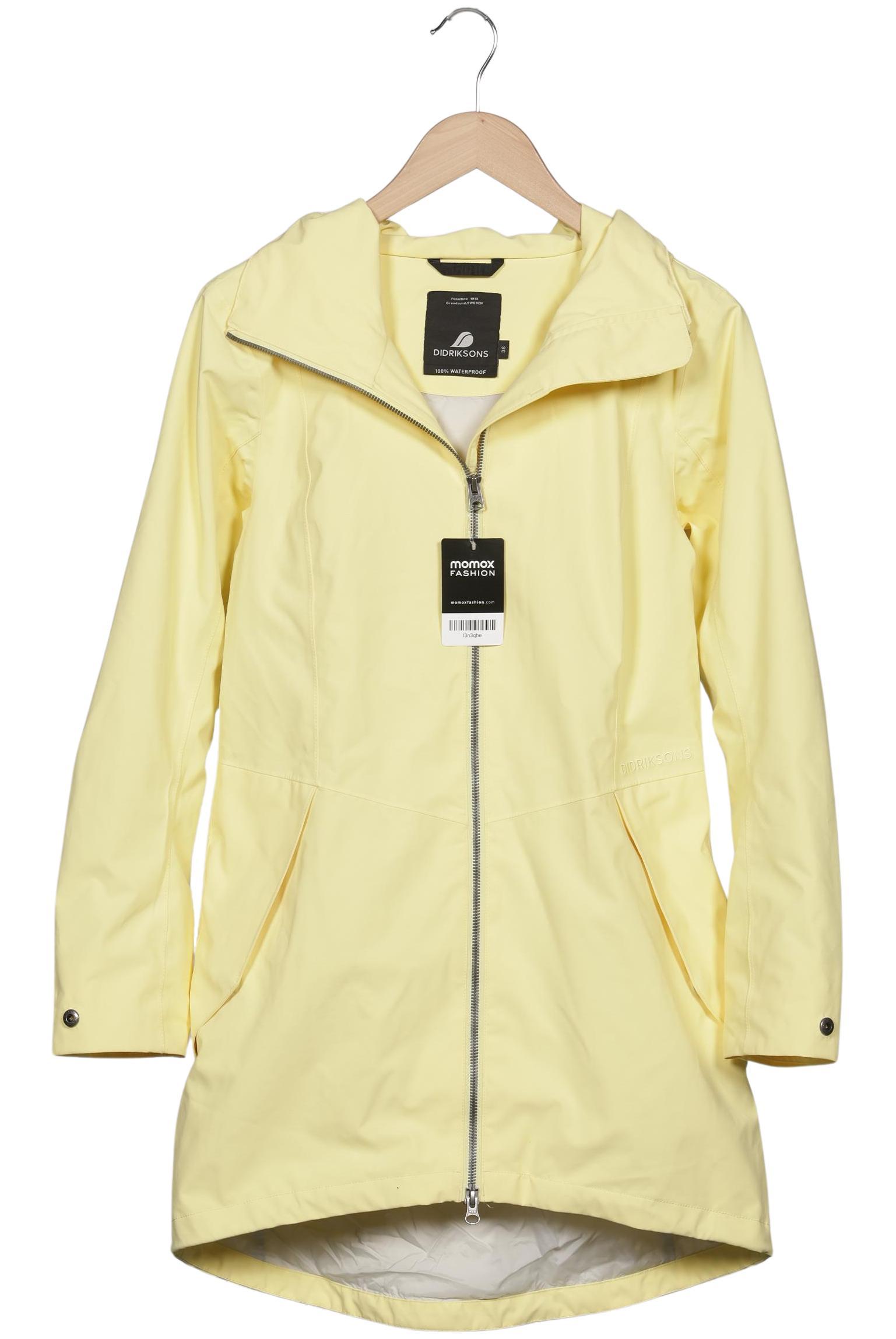

Didriksons Damen Mantel, gelb, Gr. 36