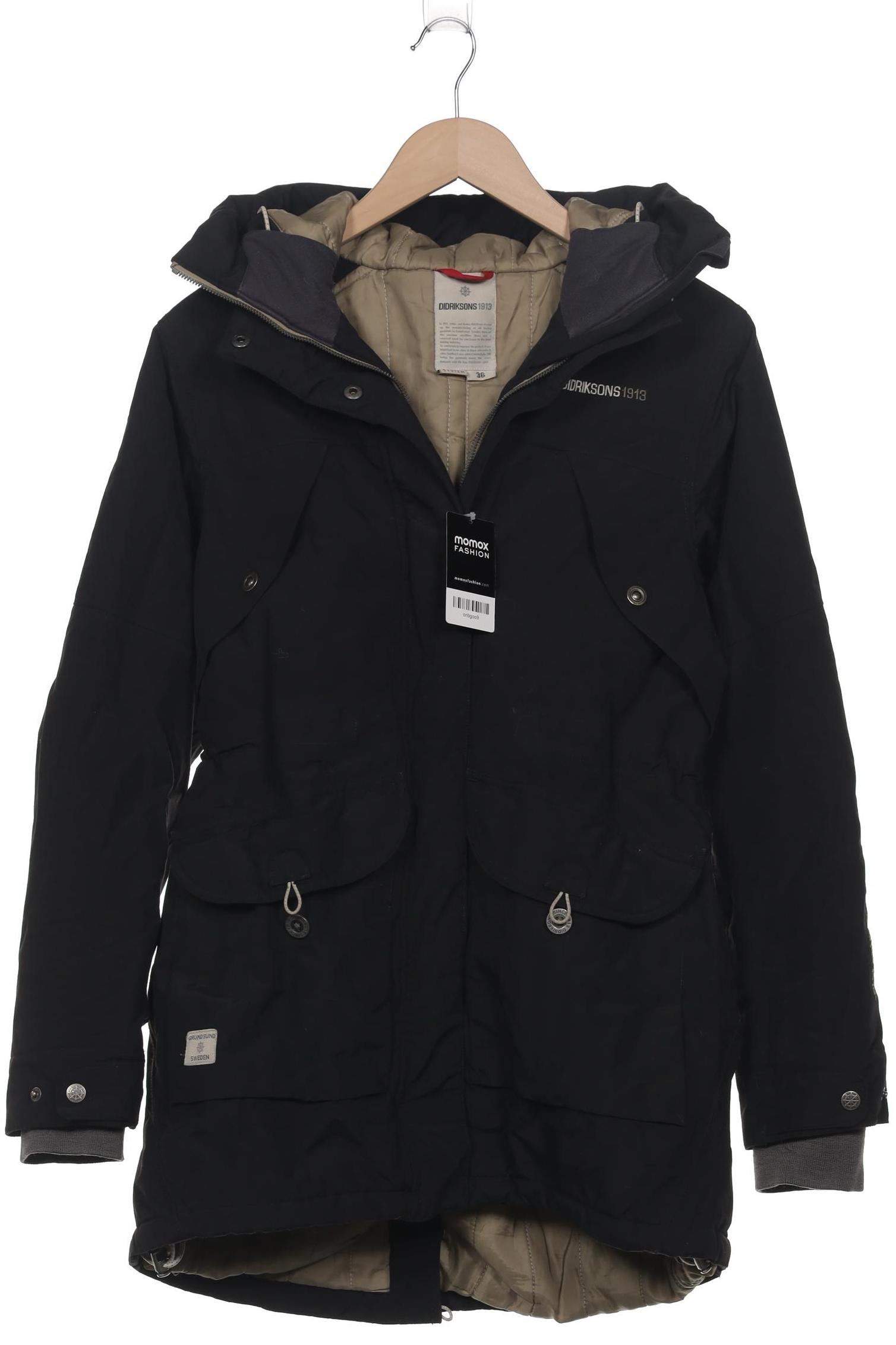 

Didriksons Damen Mantel, schwarz, Gr. 36