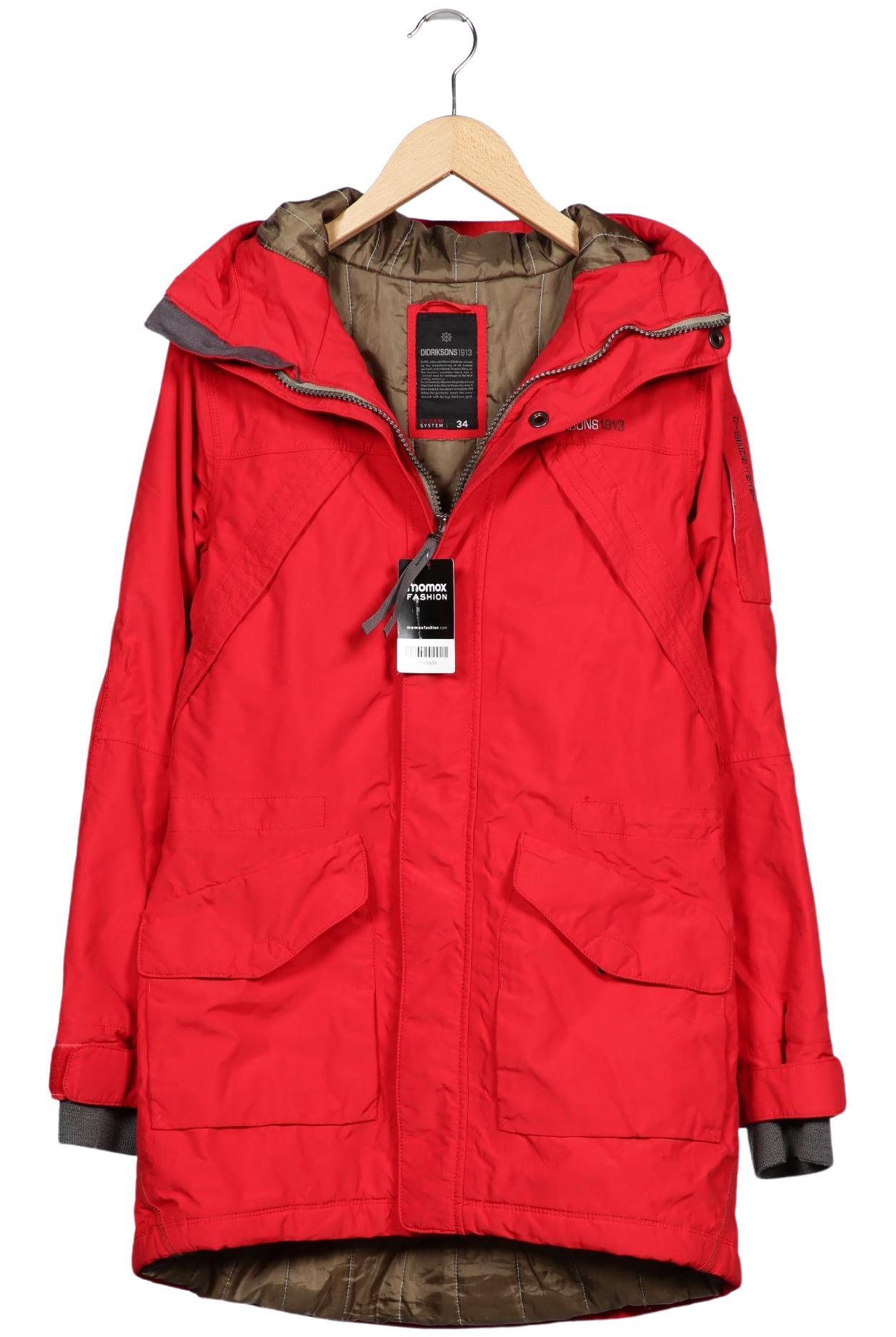 

Didriksons Damen Mantel, rot, Gr. 34