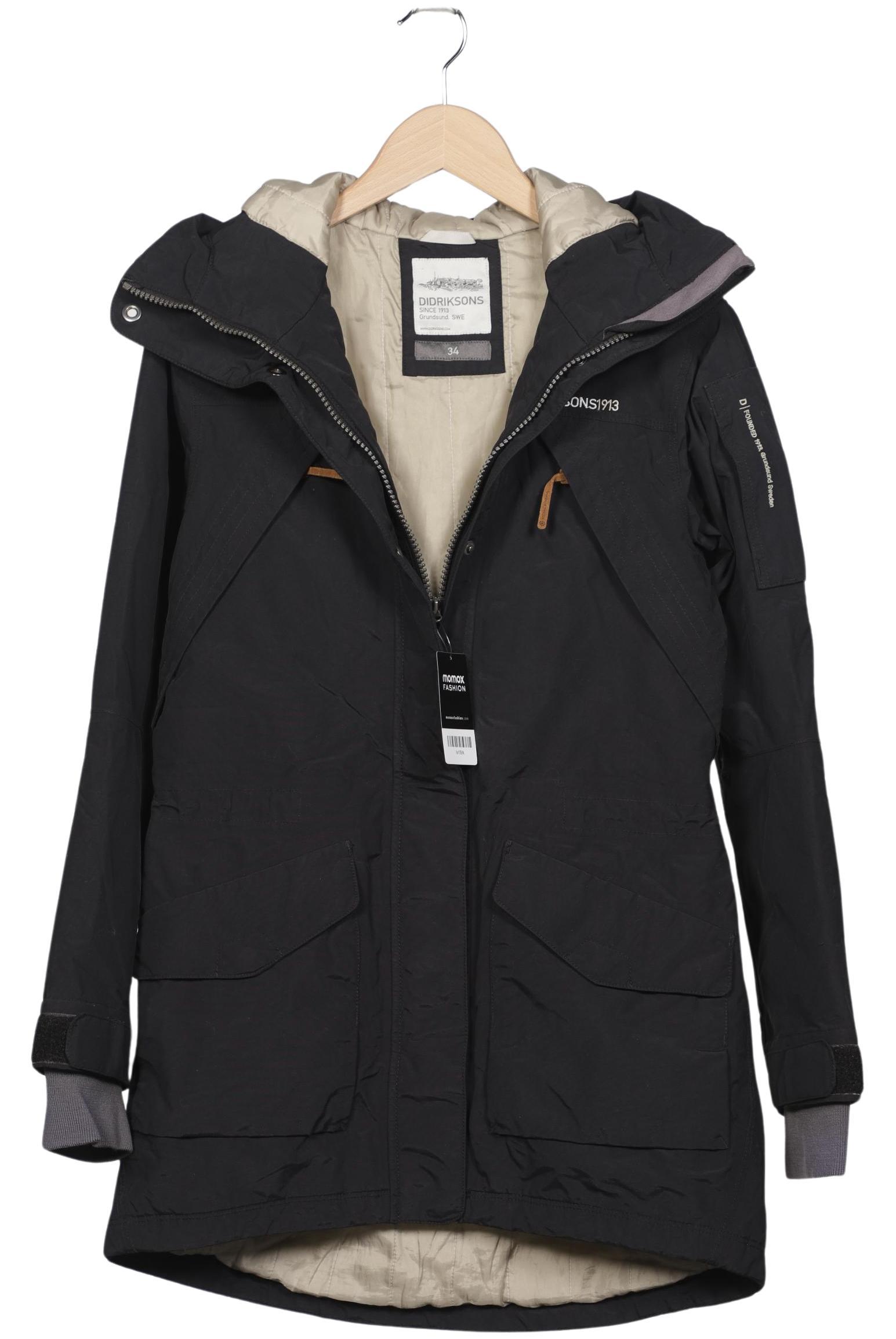 

Didriksons Damen Mantel, schwarz, Gr. 34