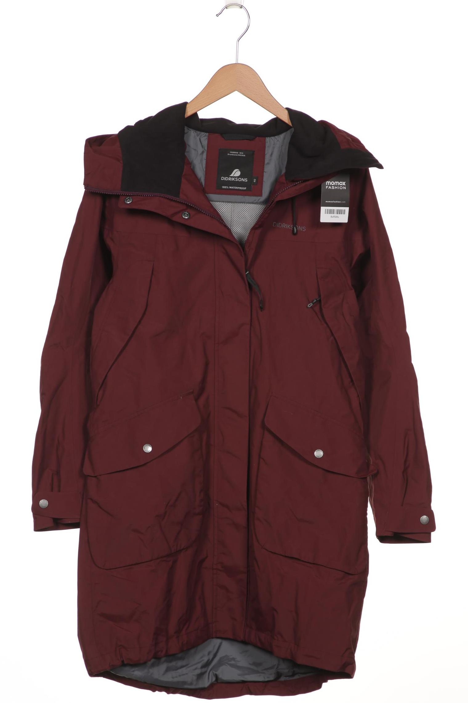 

Didriksons Damen Mantel, bordeaux, Gr. 40