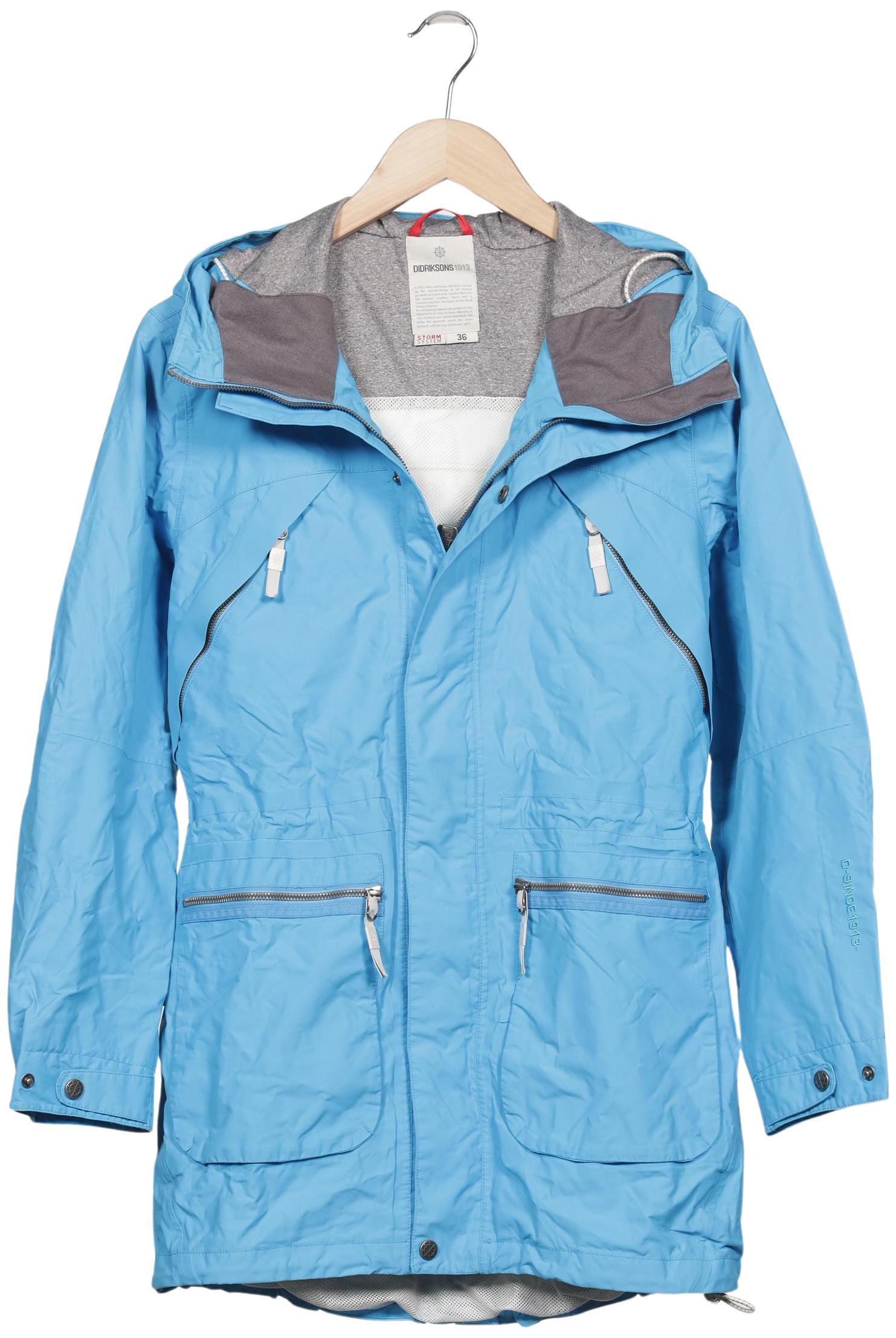 

Didriksons Damen Mantel, hellblau, Gr. 36