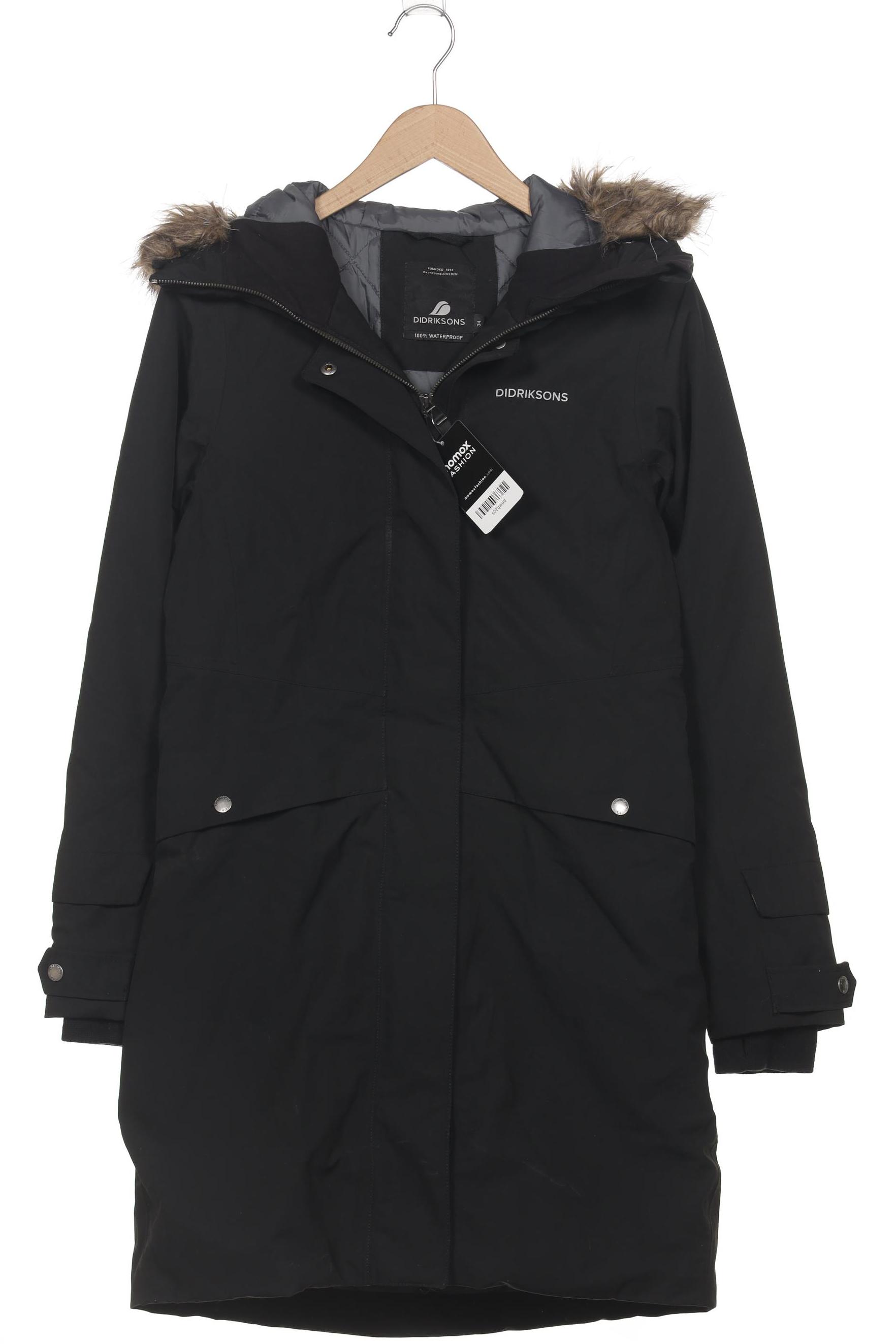 

Didriksons Damen Mantel, schwarz, Gr. 34