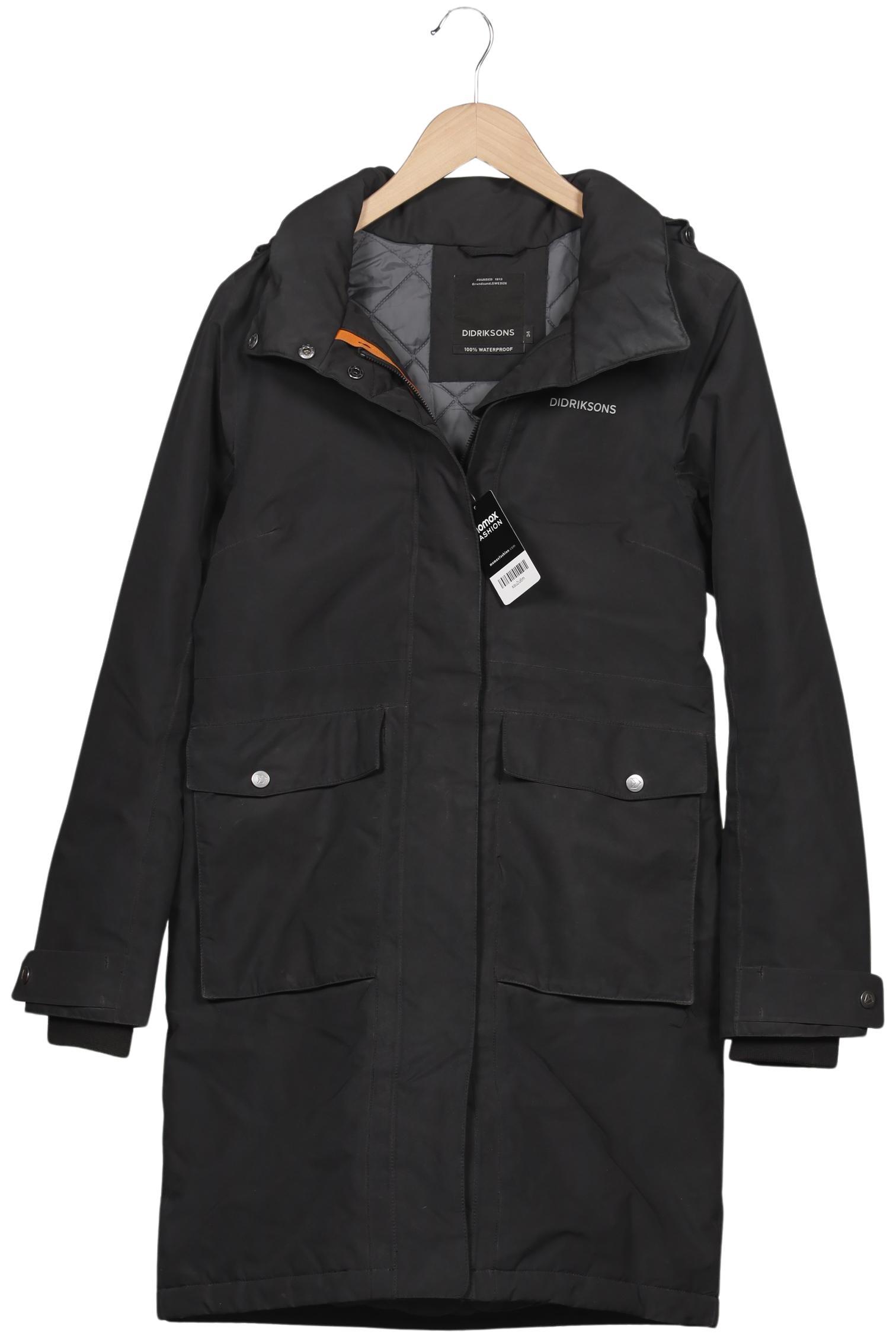 

Didriksons Damen Mantel, schwarz, Gr. 34