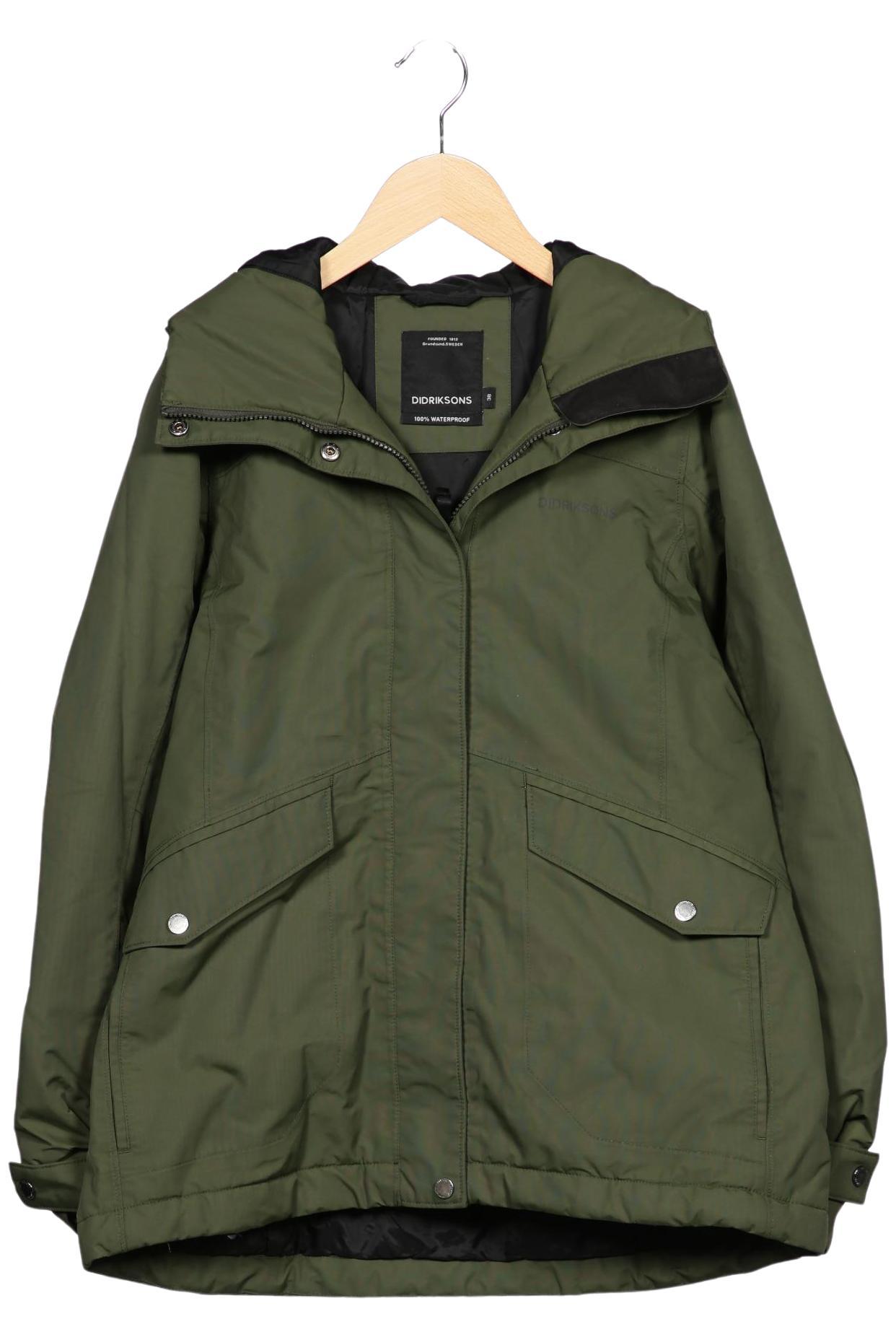 

Didriksons Damen Mantel, grün, Gr. 38