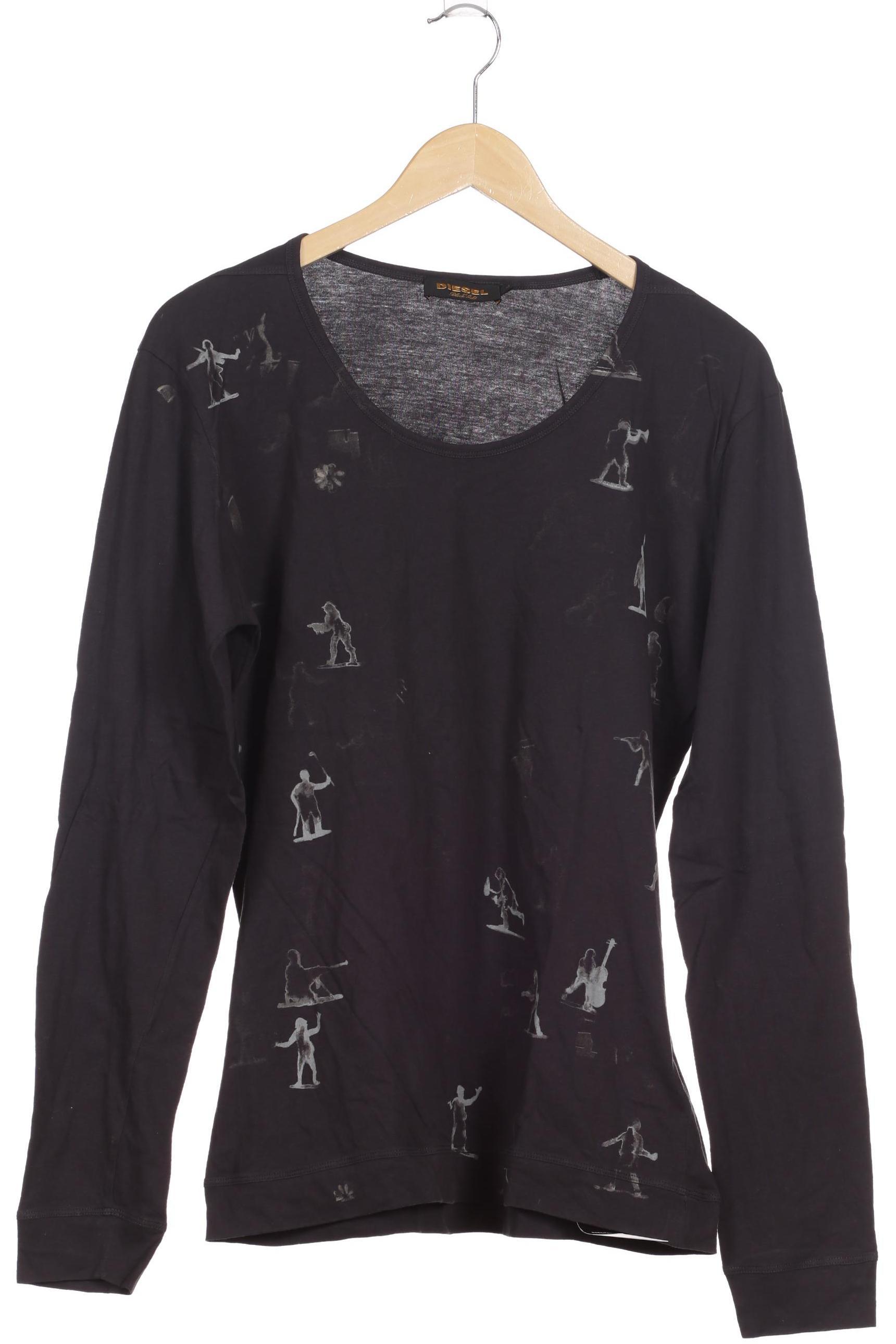 Thumbnail - Diesel Black Gold Herren Langarmshirt, grau, Gr.