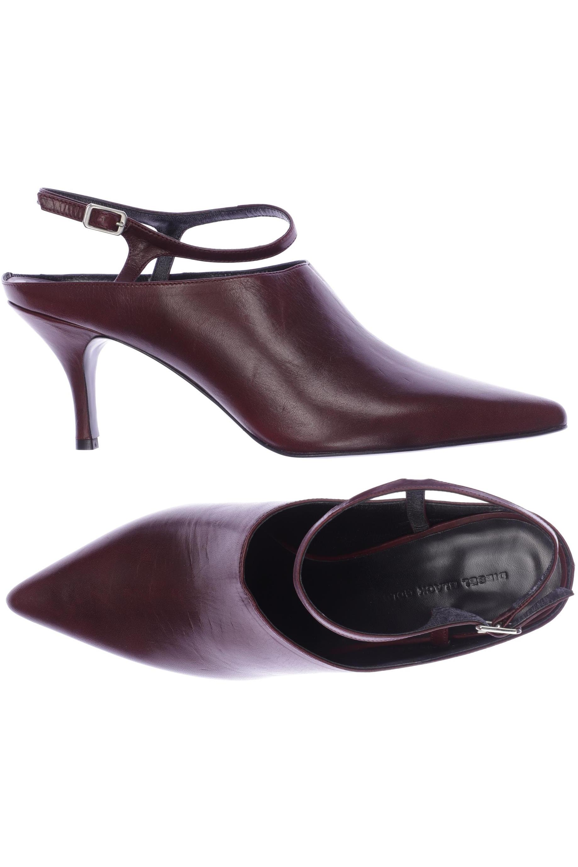 

Diesel Black Gold Damen Sandale, bordeaux, Gr. 40