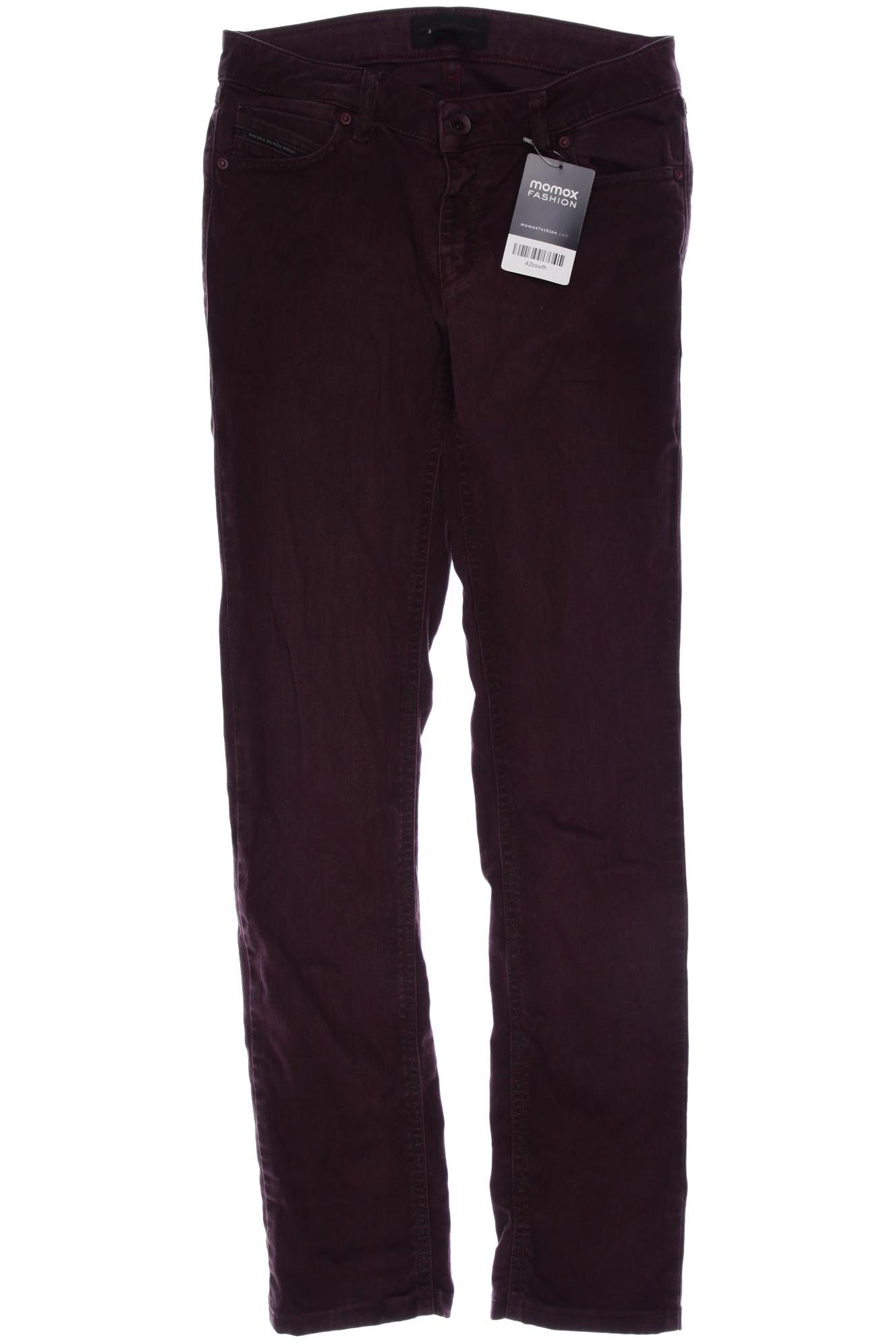 

Diesel Black Gold Damen Jeans, bordeaux, Gr. 25