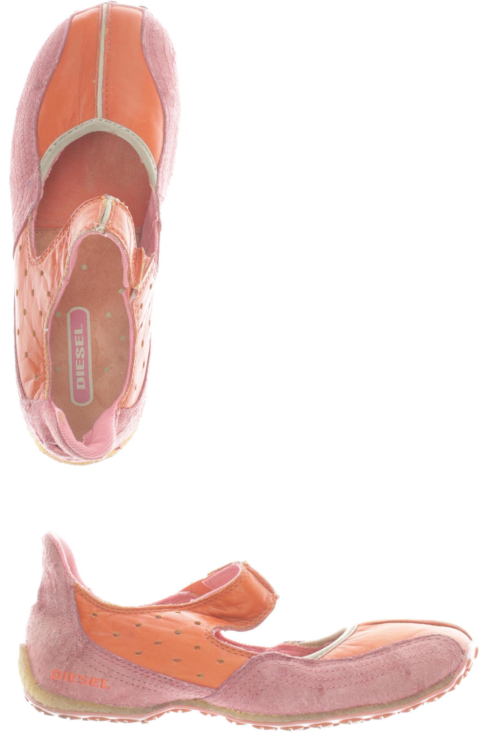 

Diesel Damen Ballerinas, orange, Gr. 37