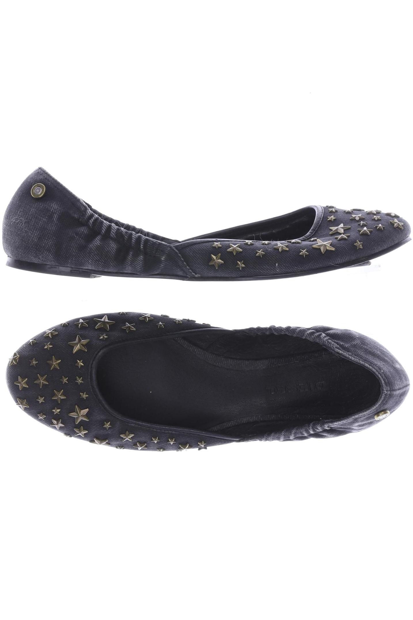

Diesel Damen Ballerinas, grau