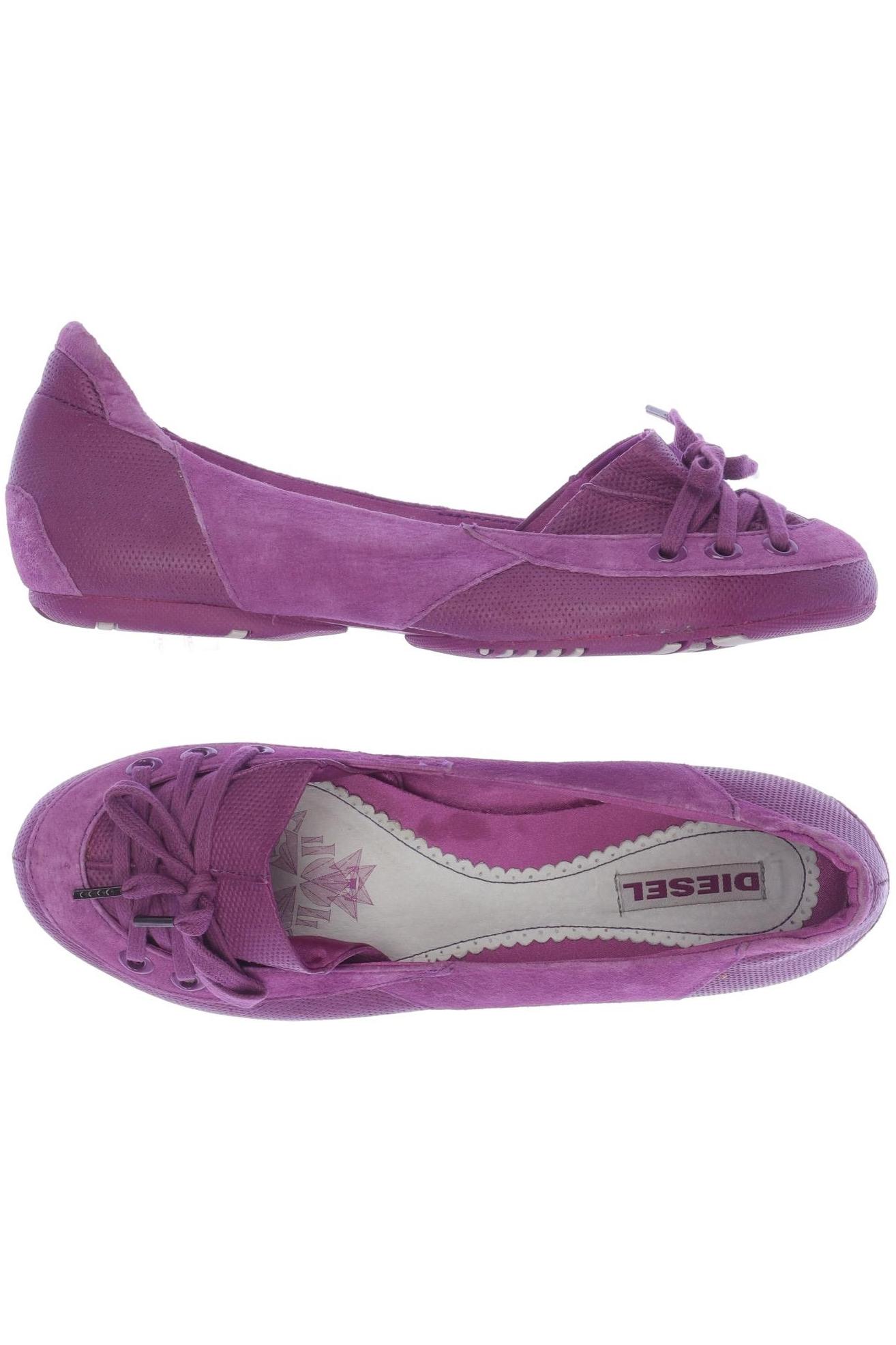 

Diesel Damen Ballerinas, pink, Gr. 40