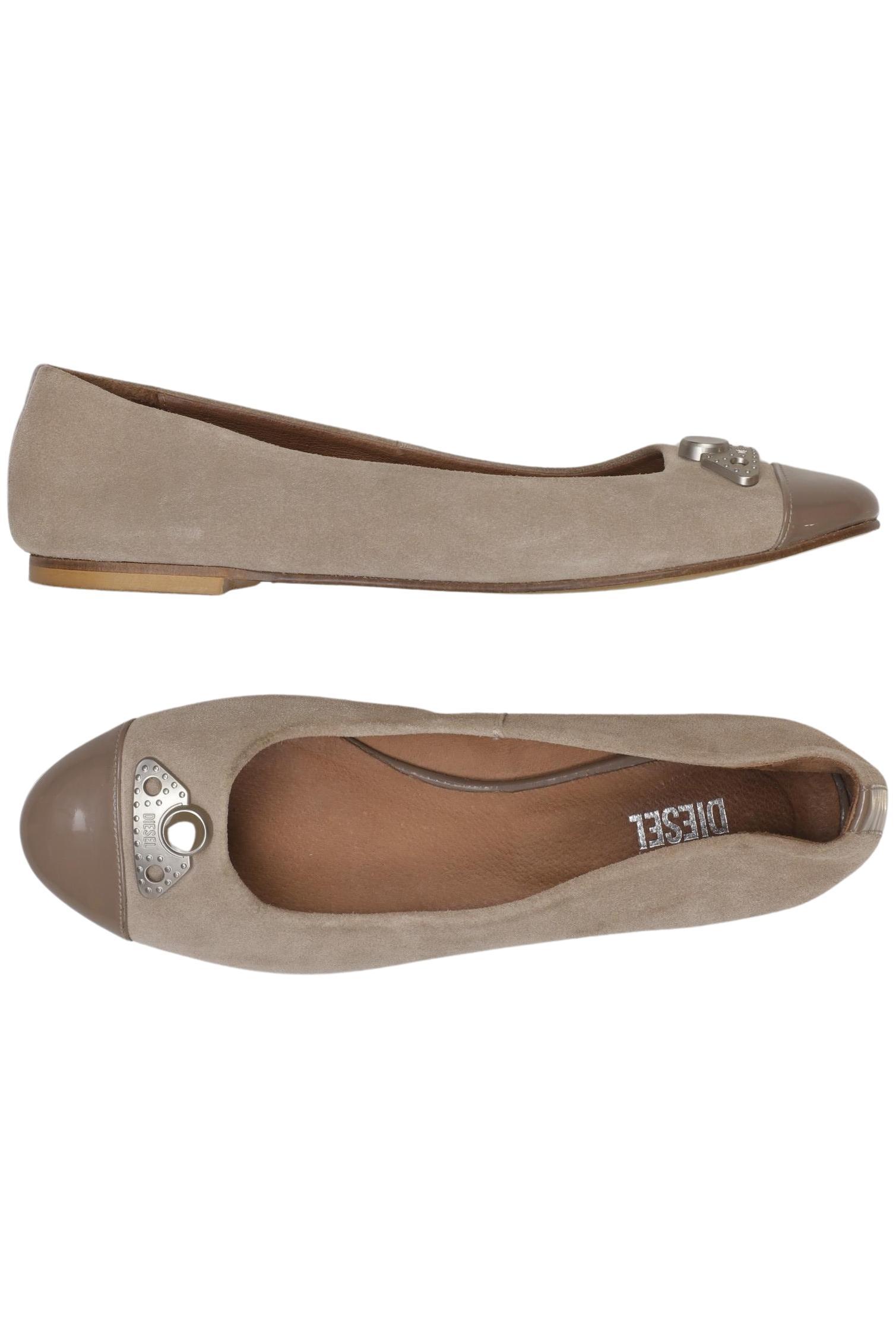 

Diesel Damen Ballerinas, beige, Gr. 40