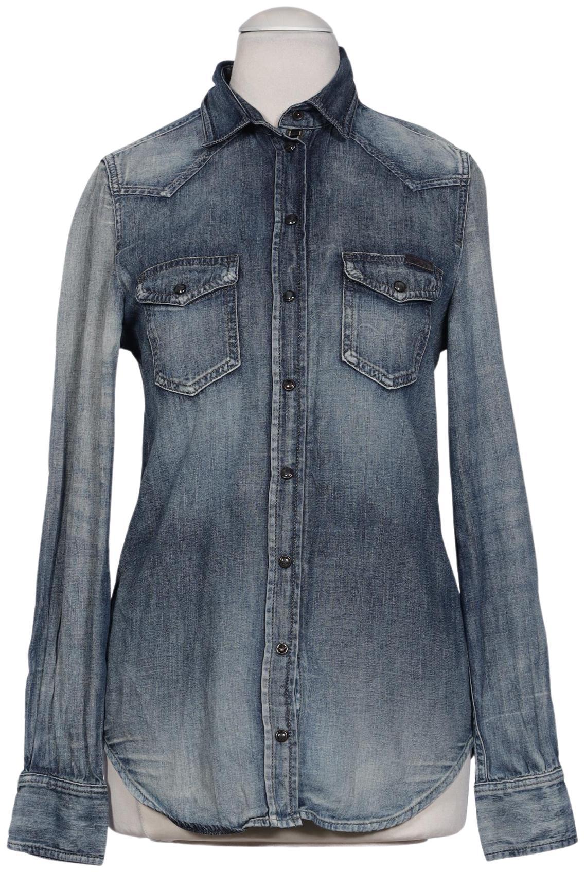 

Diesel Damen Bluse, blau, Gr. 34