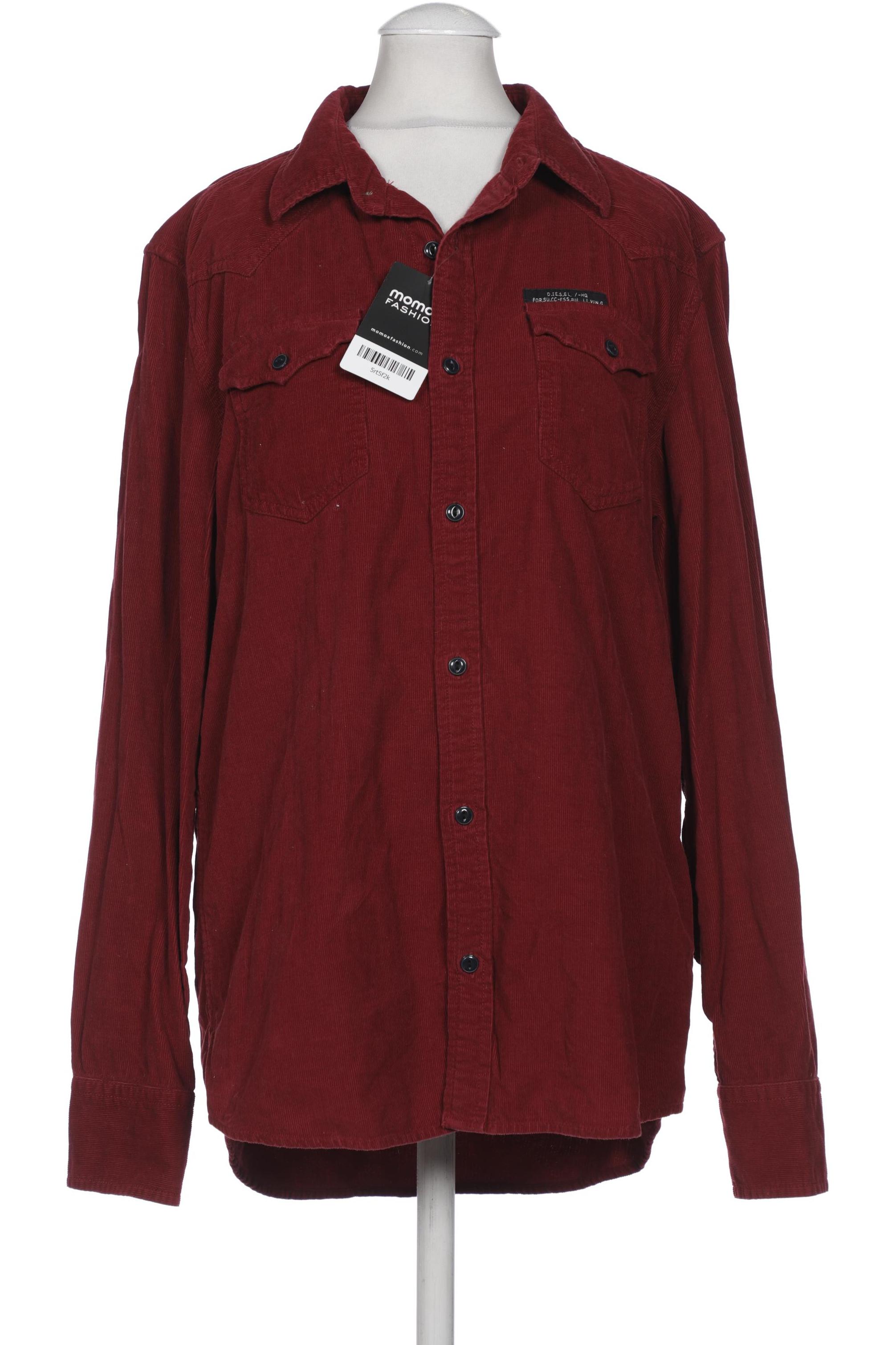

Diesel Damen Bluse, rot, Gr. 36