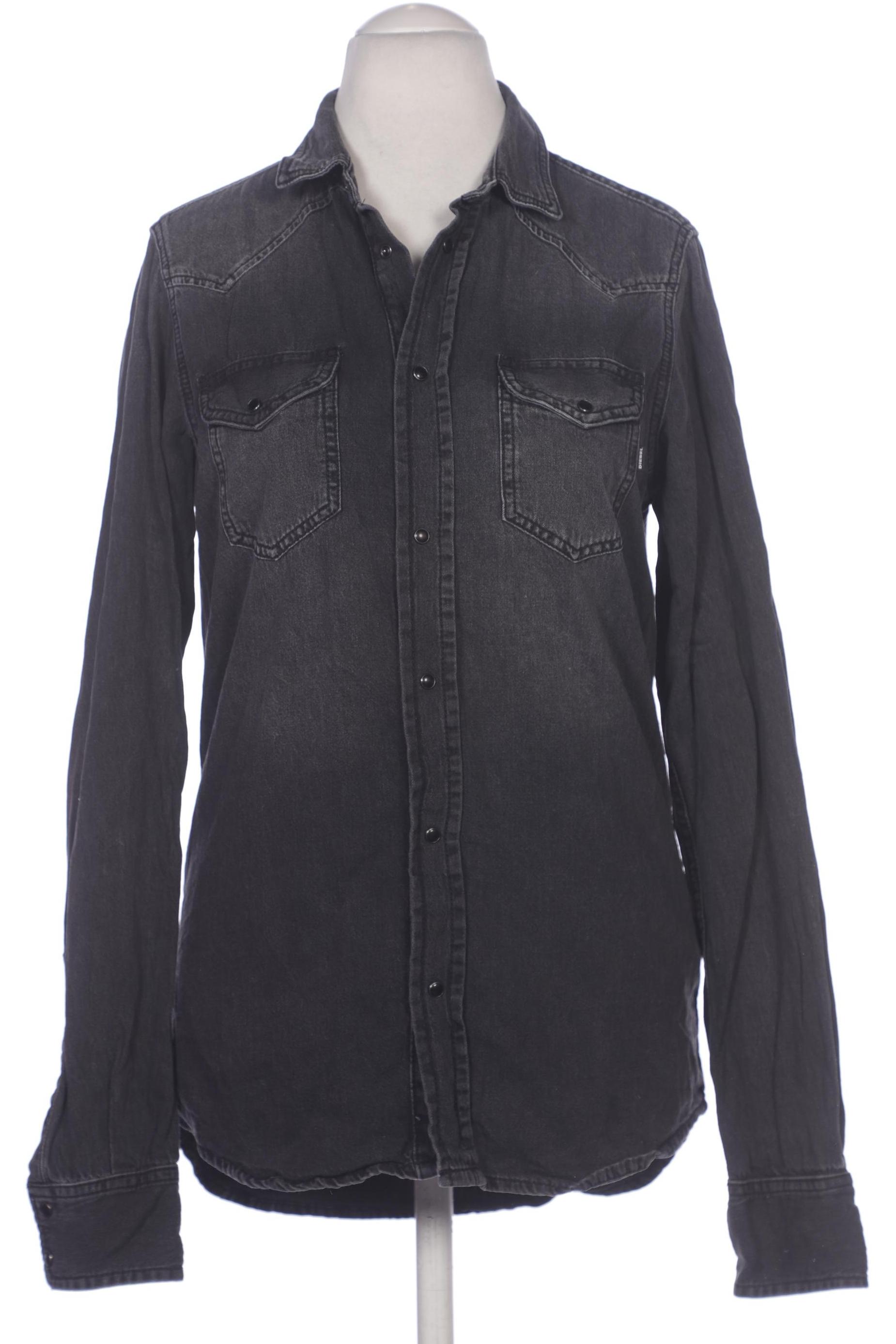 

Diesel Damen Bluse, schwarz, Gr. 38