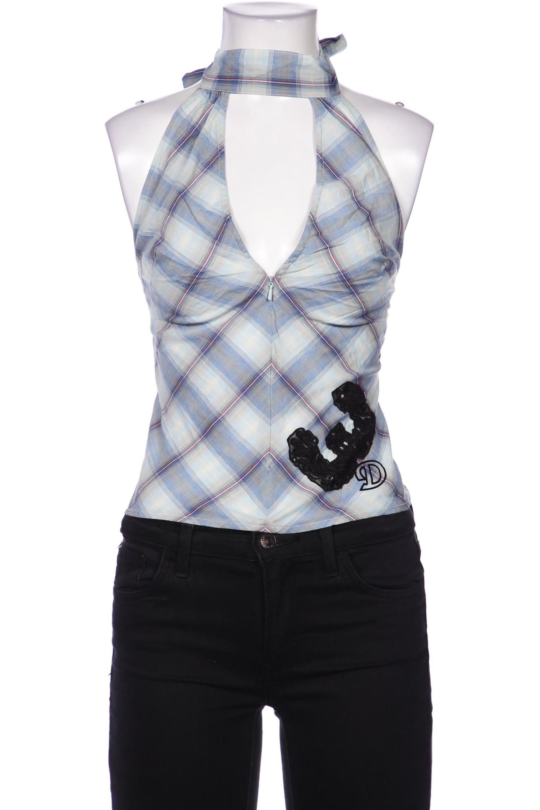 

Diesel Damen Bluse, blau, Gr. 34