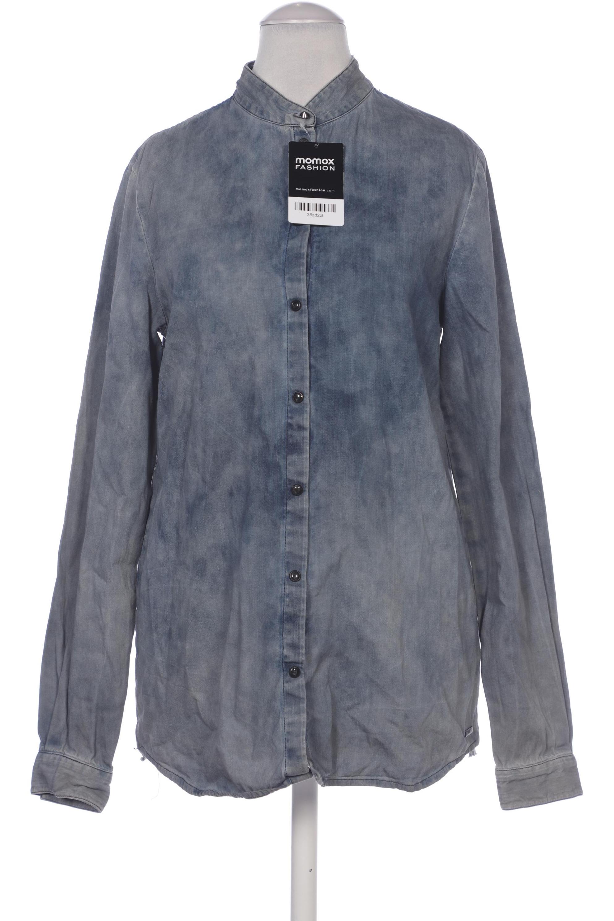 

Diesel Damen Bluse, blau, Gr. 34
