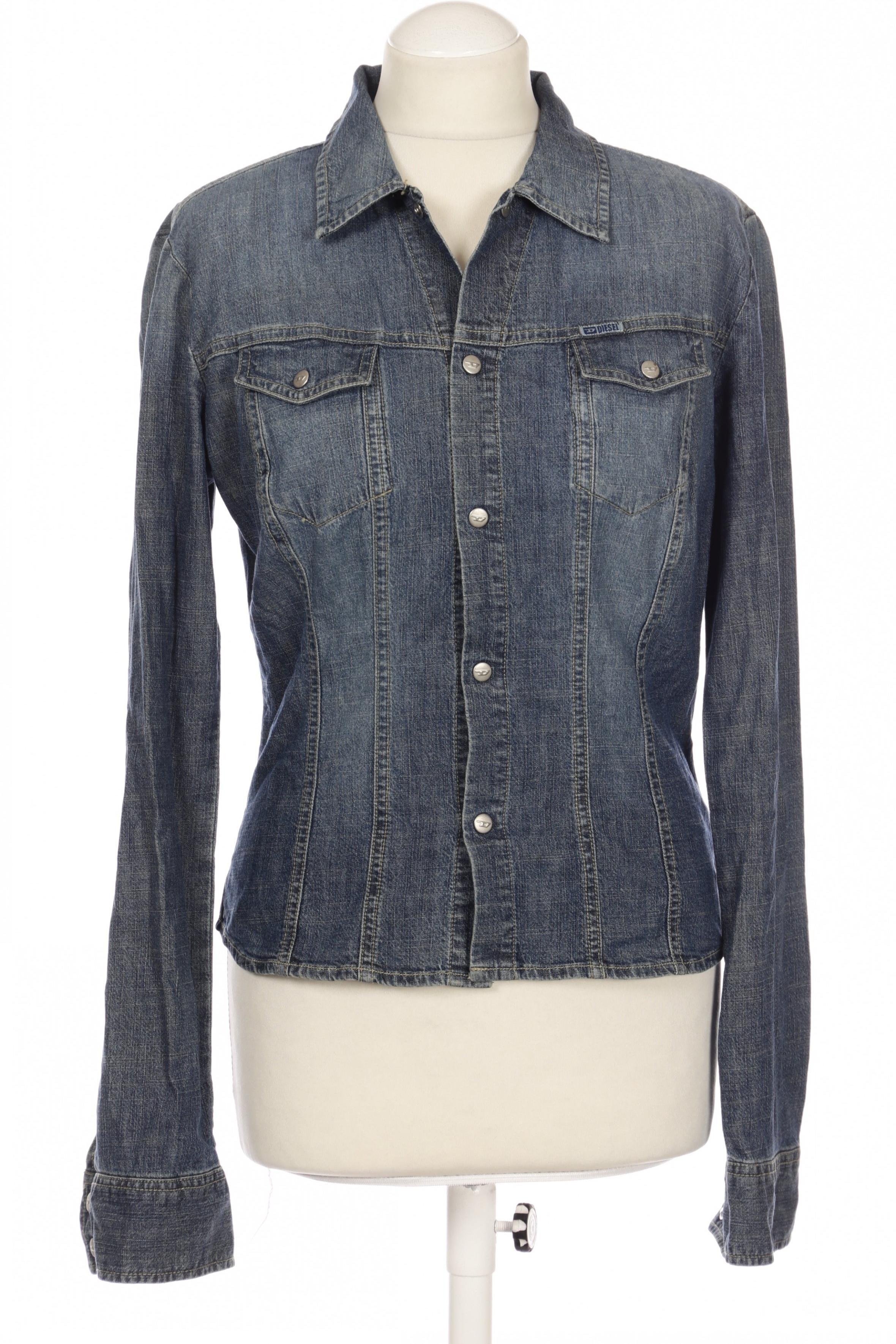 

Diesel Damen Bluse, blau, Gr.