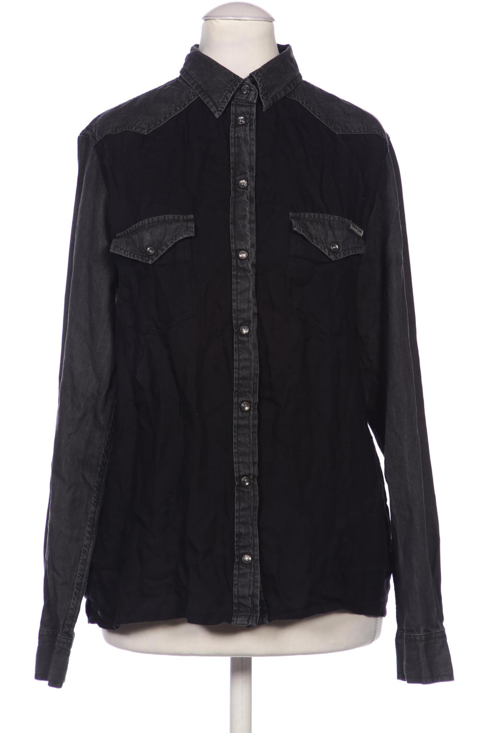 

Diesel Damen Bluse, schwarz, Gr. 34
