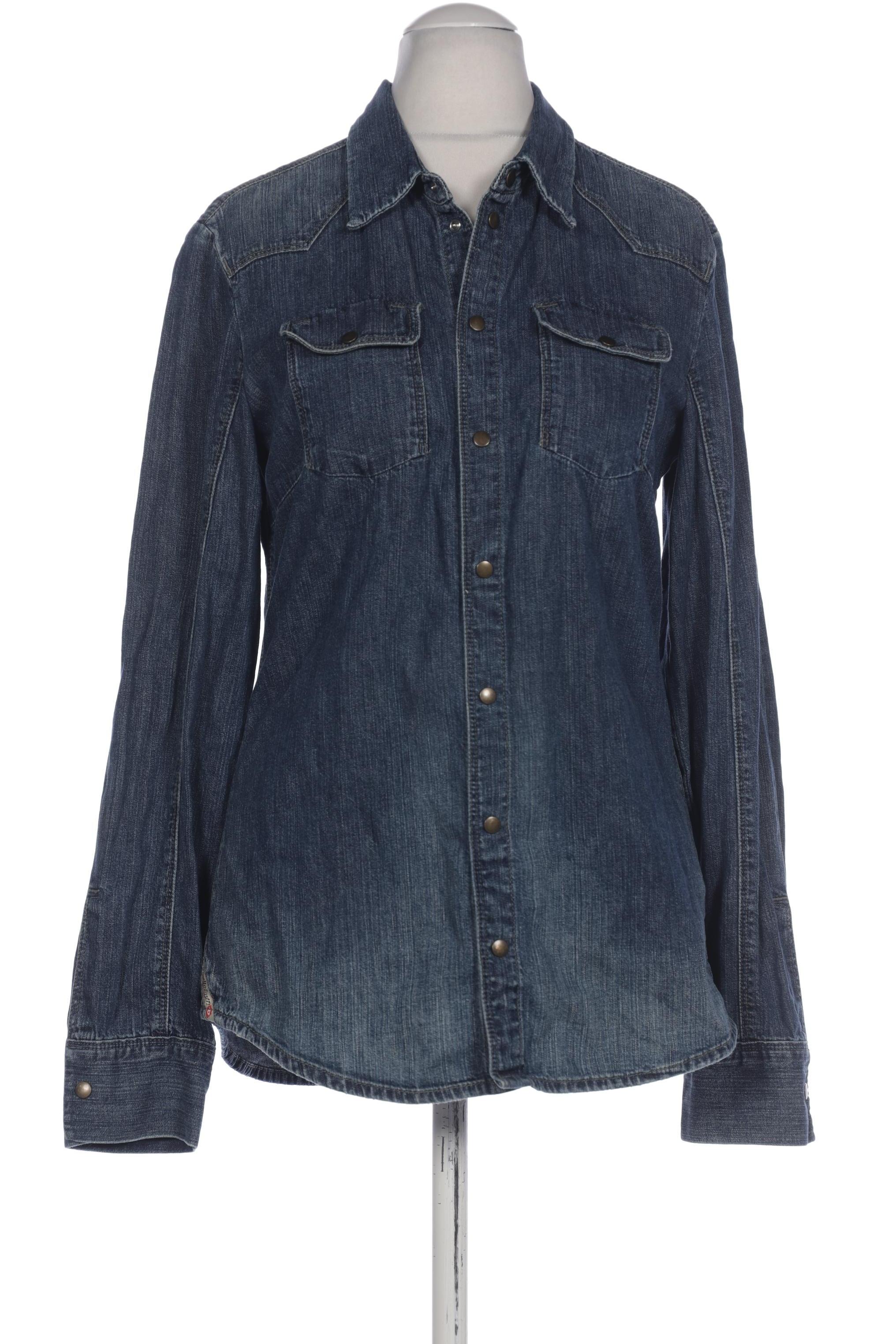 

Diesel Damen Bluse, blau, Gr. 38