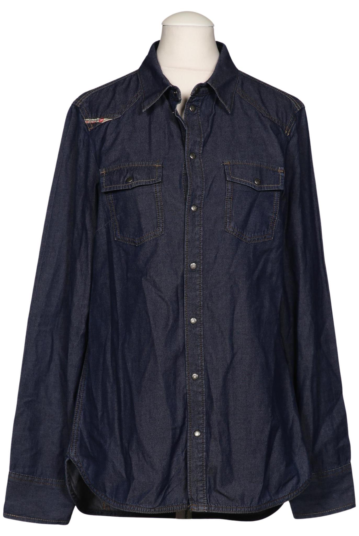 

Diesel Damen Bluse, marineblau, Gr. 36