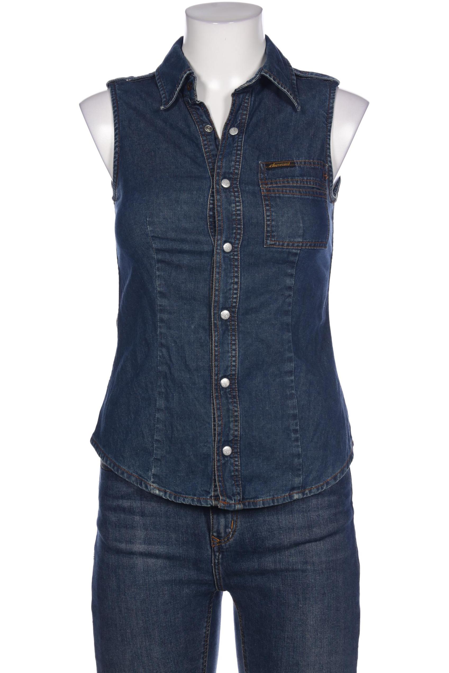 

Diesel Damen Bluse, blau, Gr. 36