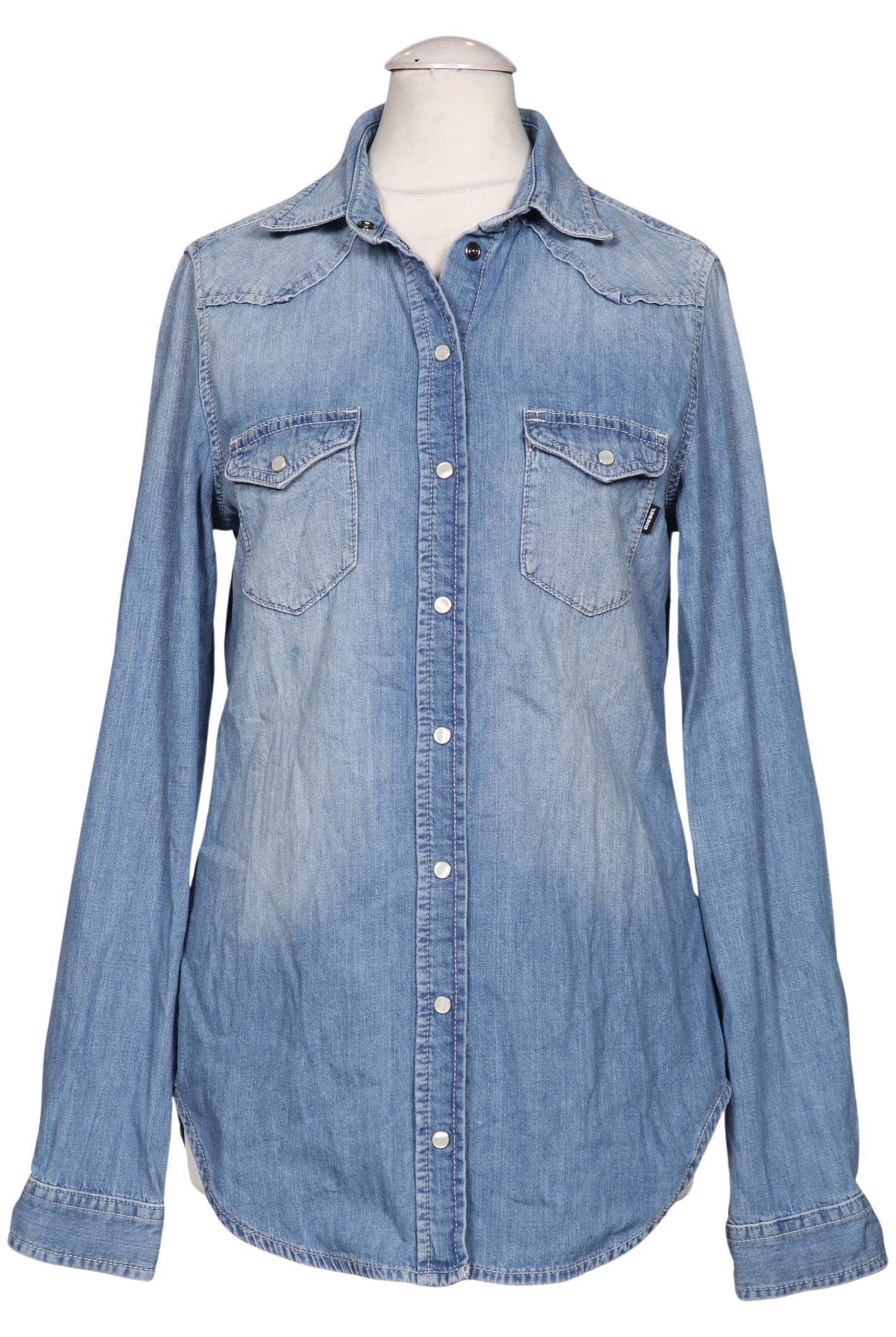 

Diesel Damen Bluse, hellblau, Gr. 34