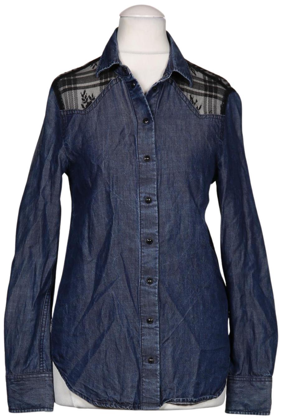 

Diesel Damen Bluse, marineblau, Gr. 32
