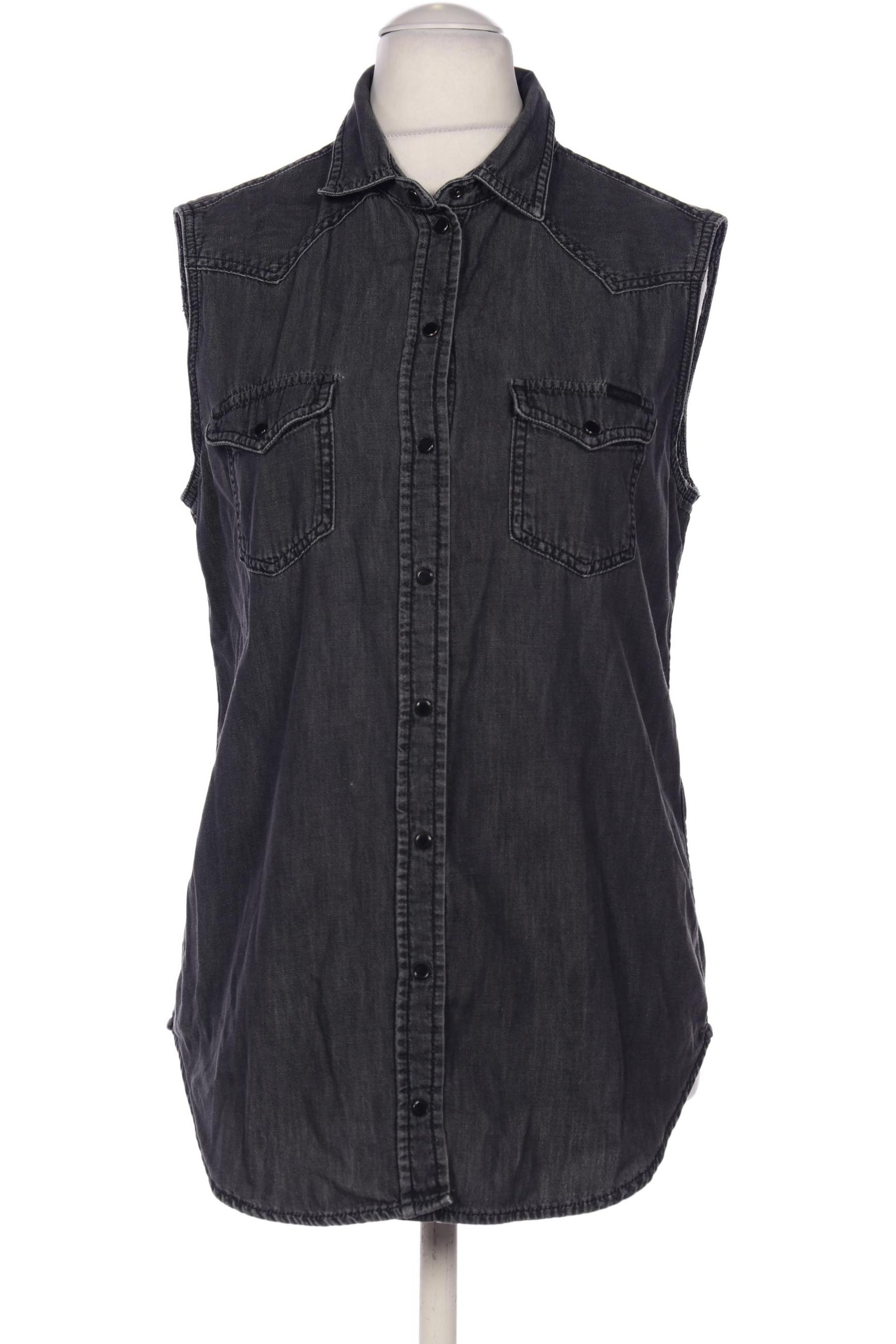 

Diesel Damen Bluse, grau, Gr. 38