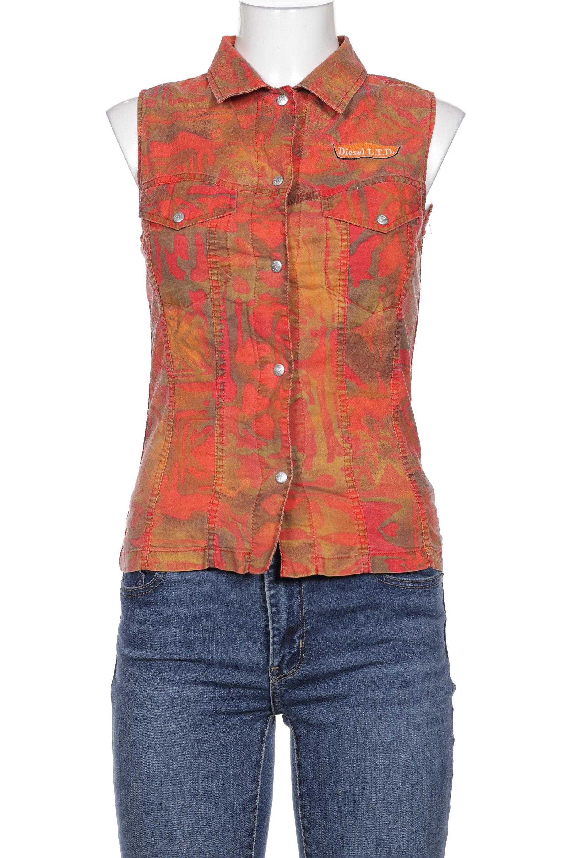 

Diesel Damen Bluse, orange, Gr. 38