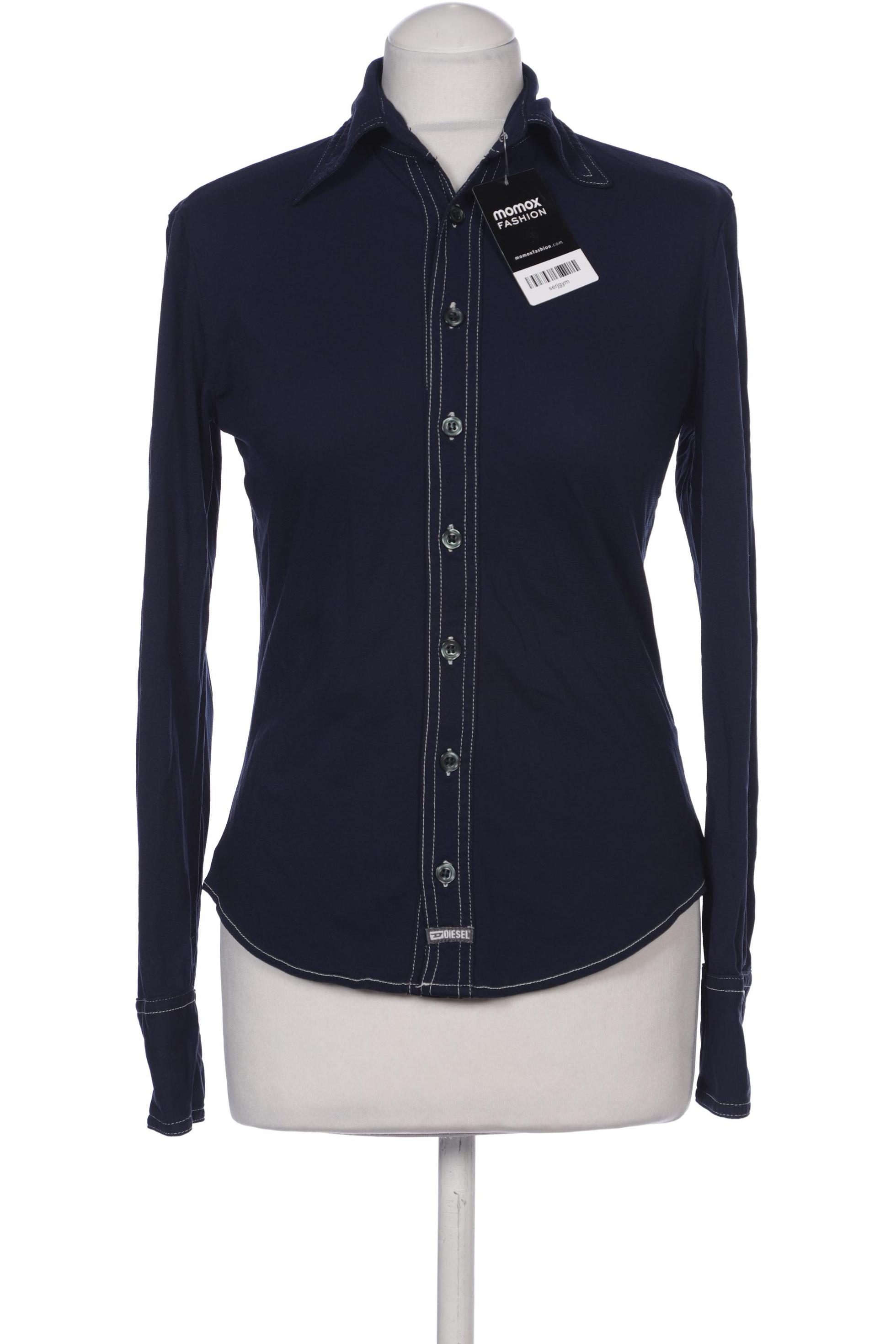 

Diesel Damen Bluse, marineblau, Gr. 38