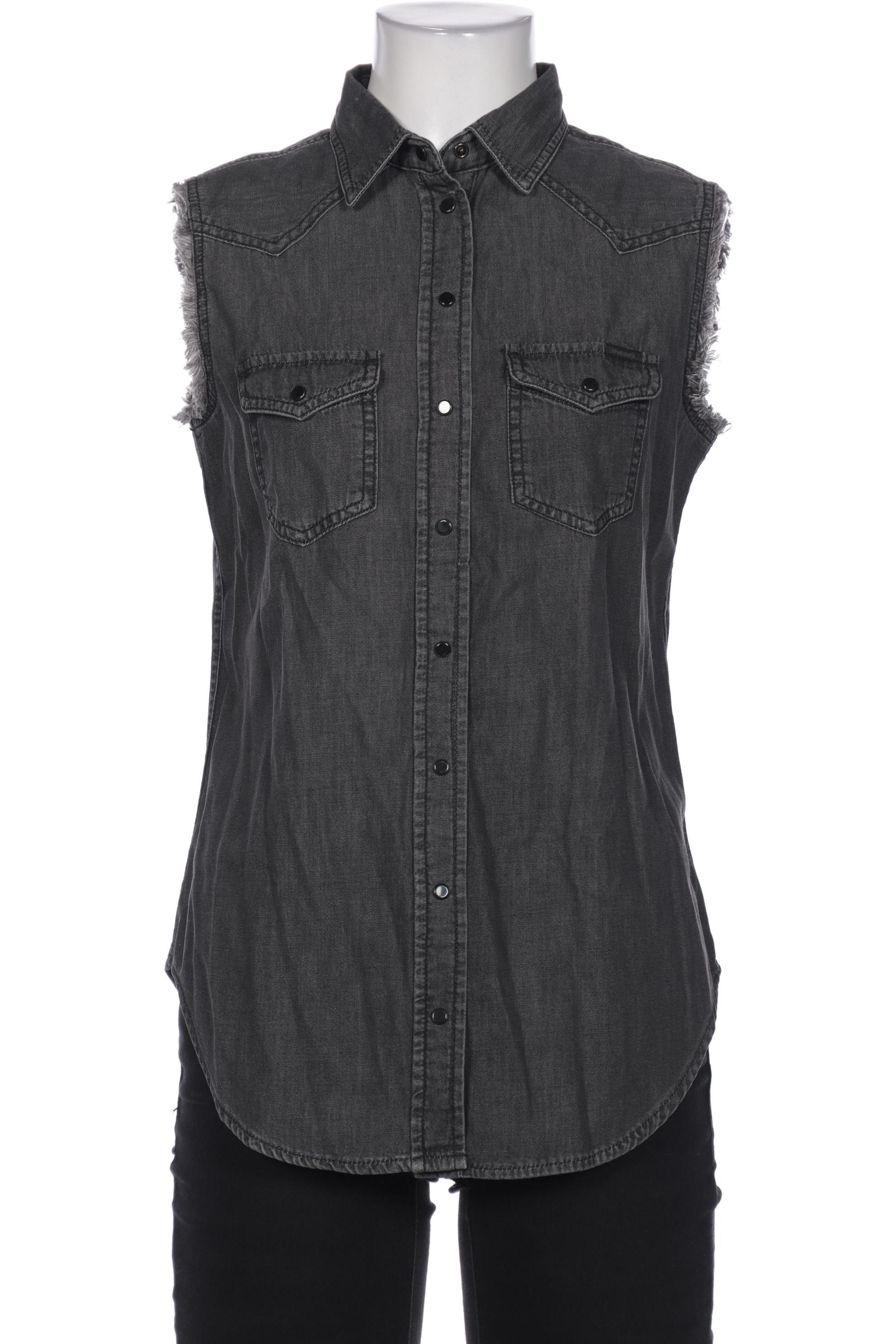 

Diesel Damen Bluse, grau, Gr. 36