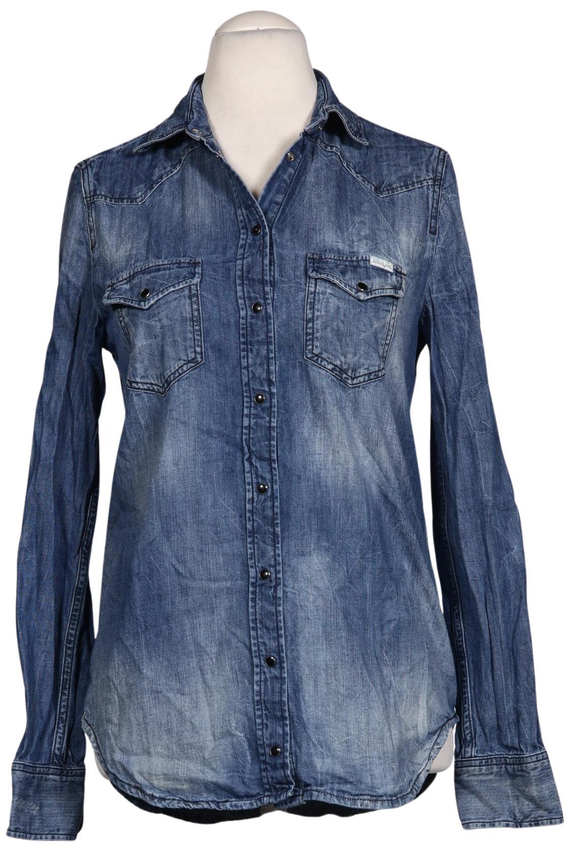 

Diesel Damen Bluse, blau, Gr. 36