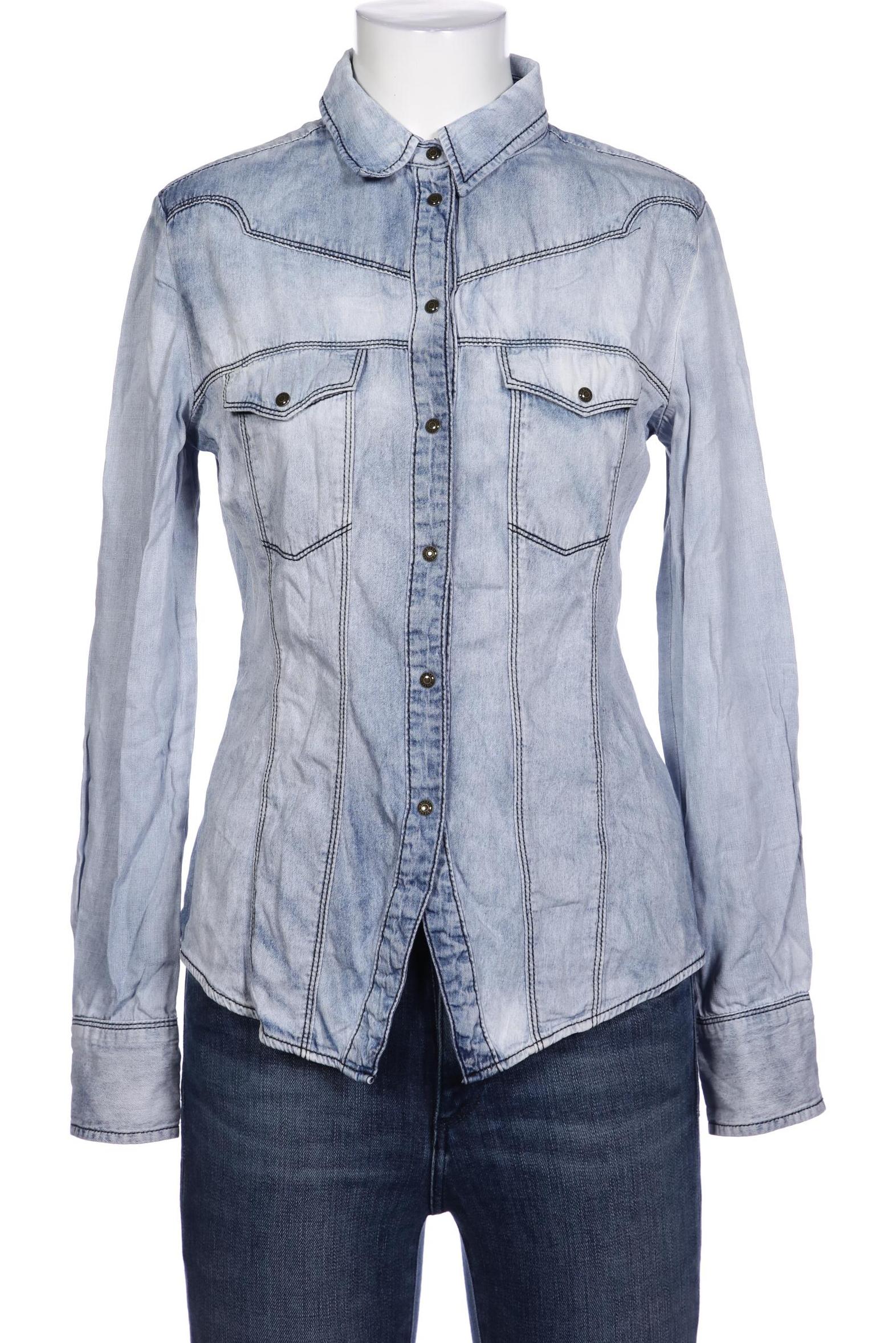 

Diesel Damen Bluse, hellblau, Gr. 36