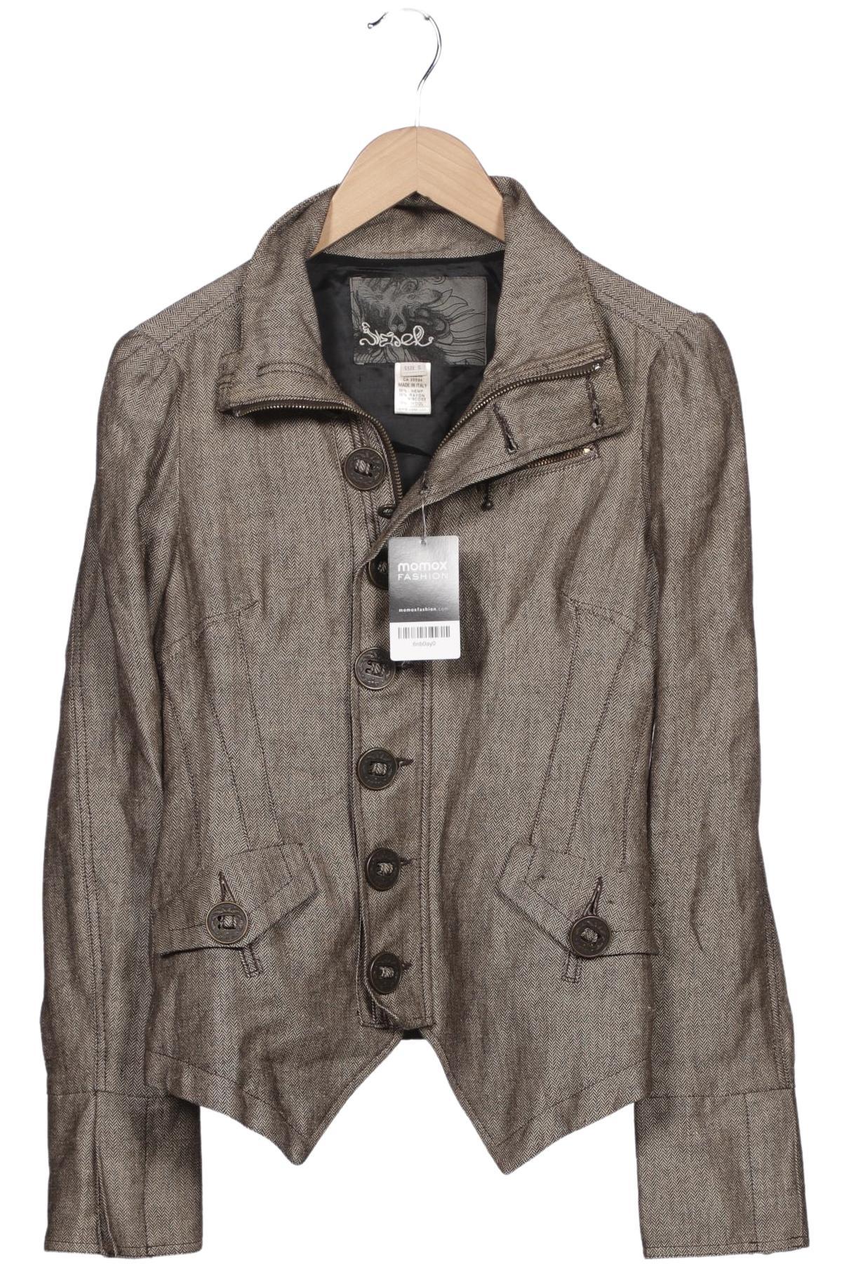 

Diesel Damen Jacke, braun, Gr. 36