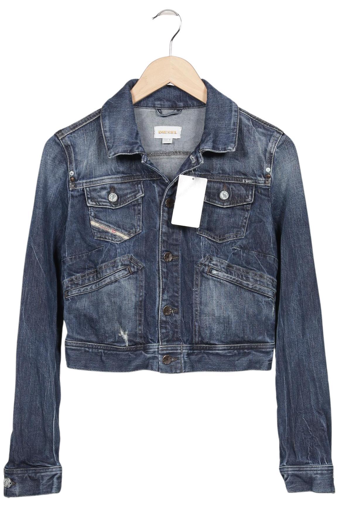 

Diesel Damen Jacke, blau, Gr. 38