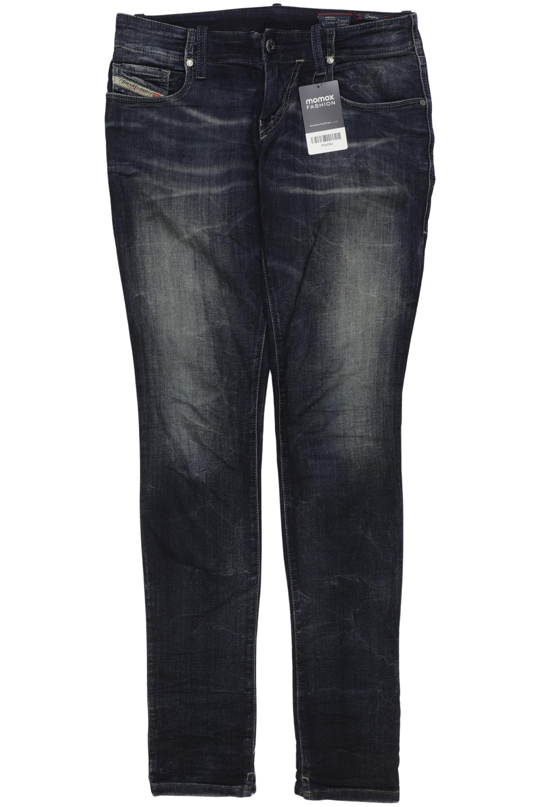 

Diesel Damen Jeans, marineblau, Gr. 25