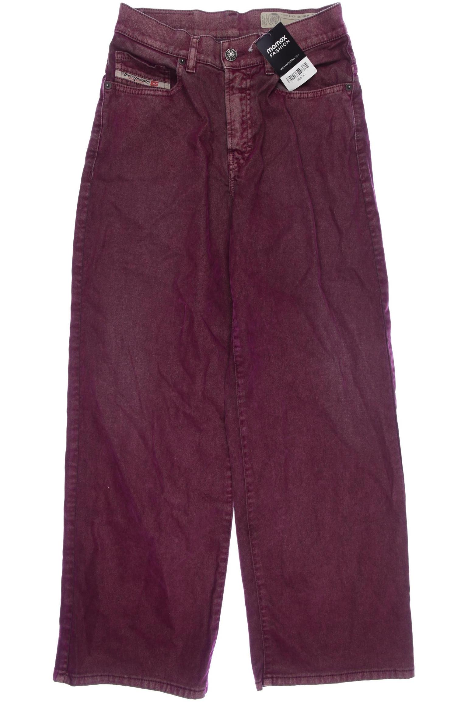 

Diesel Damen Jeans, bordeaux, Gr. 25